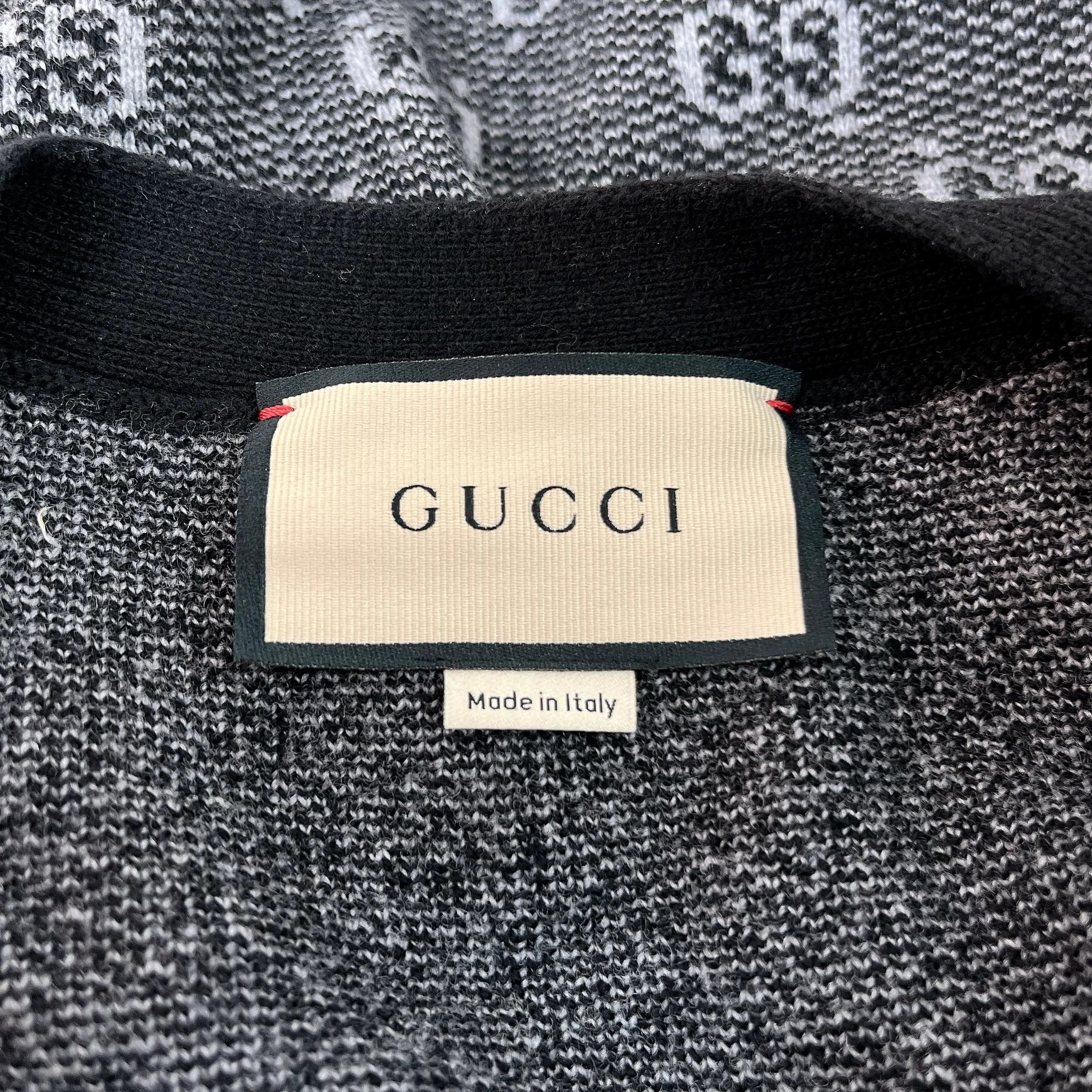 Gucci Gucci Wool Double G Knit Cardigan Large Size US L / EU 52-54 / 3 - 7 Thumbnail