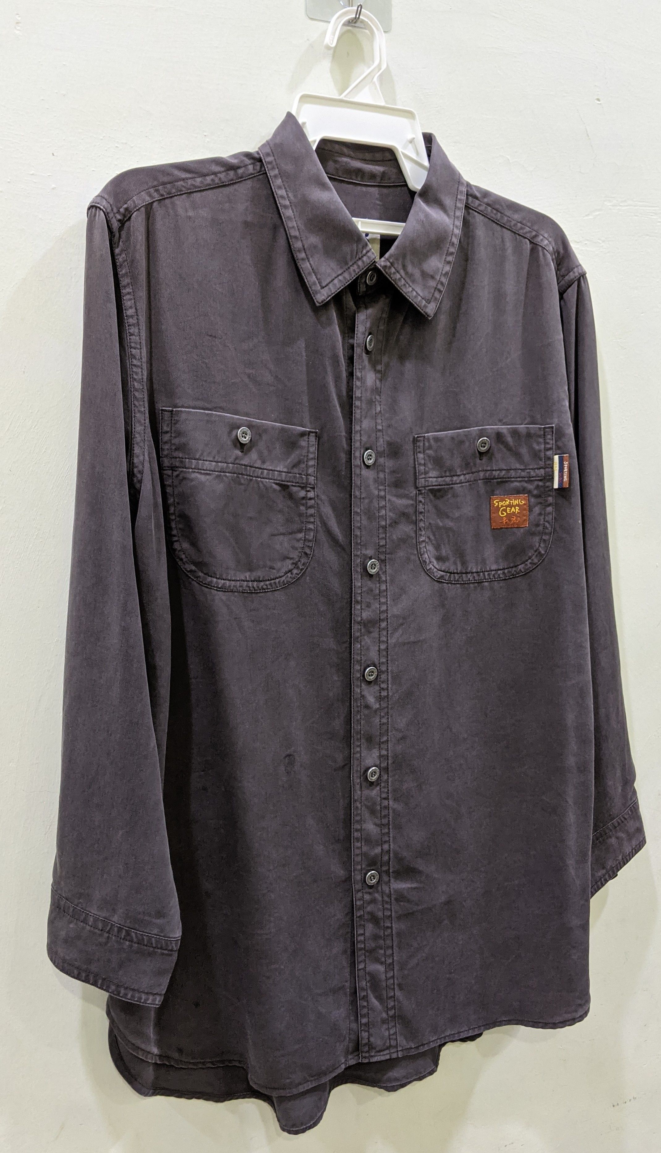 Hai Sporting Gear Issey Miyaki Hai Sporting Gear Button Ups L/S M fits L Size US M / EU 48-50 / 2 - 4 Thumbnail