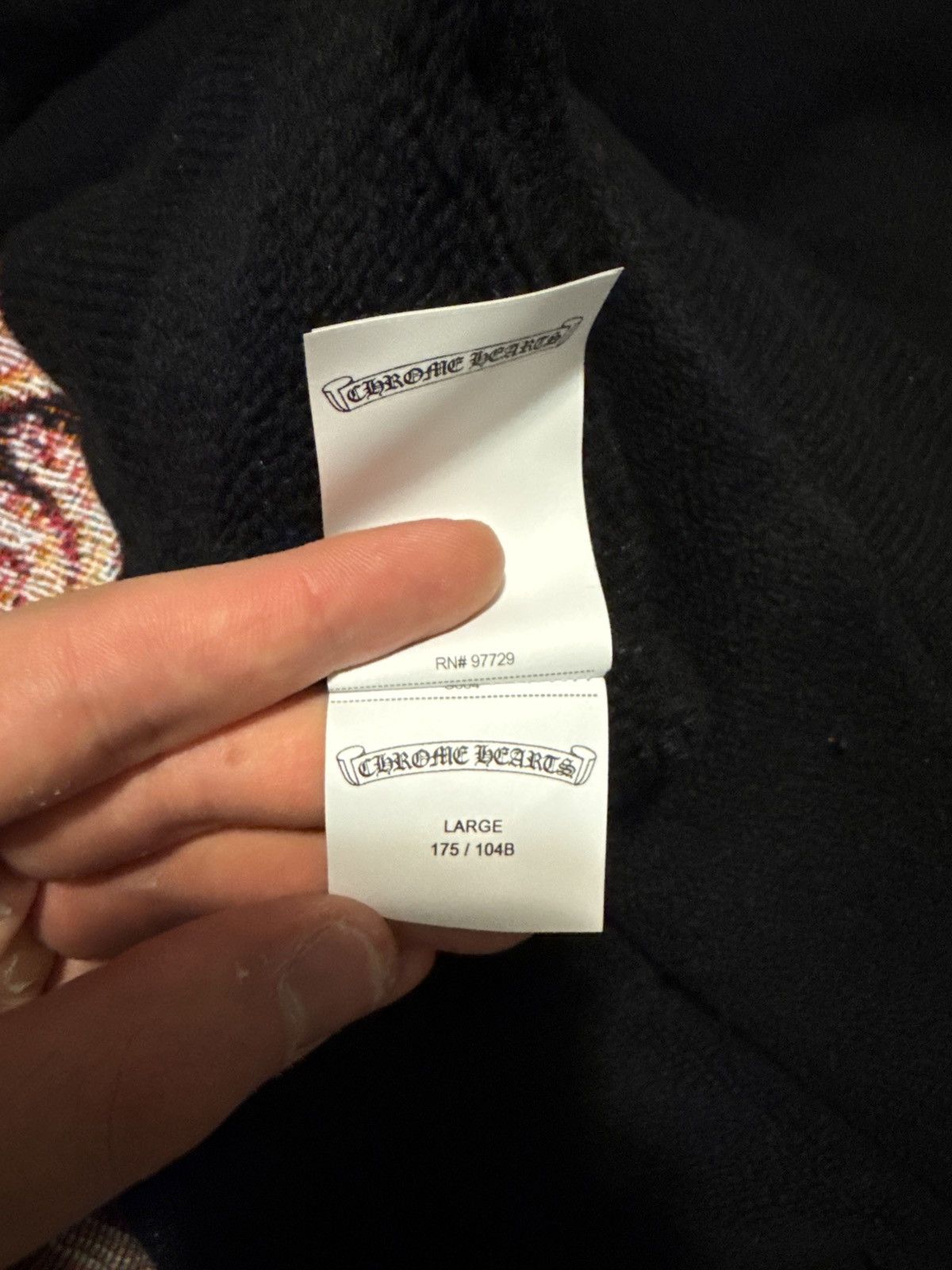 Chrome Hearts Chrome Hearts Cashmere Embroidered Floral Sleeve Hoodie Size US L / EU 52-54 / 3 - 20 Thumbnail