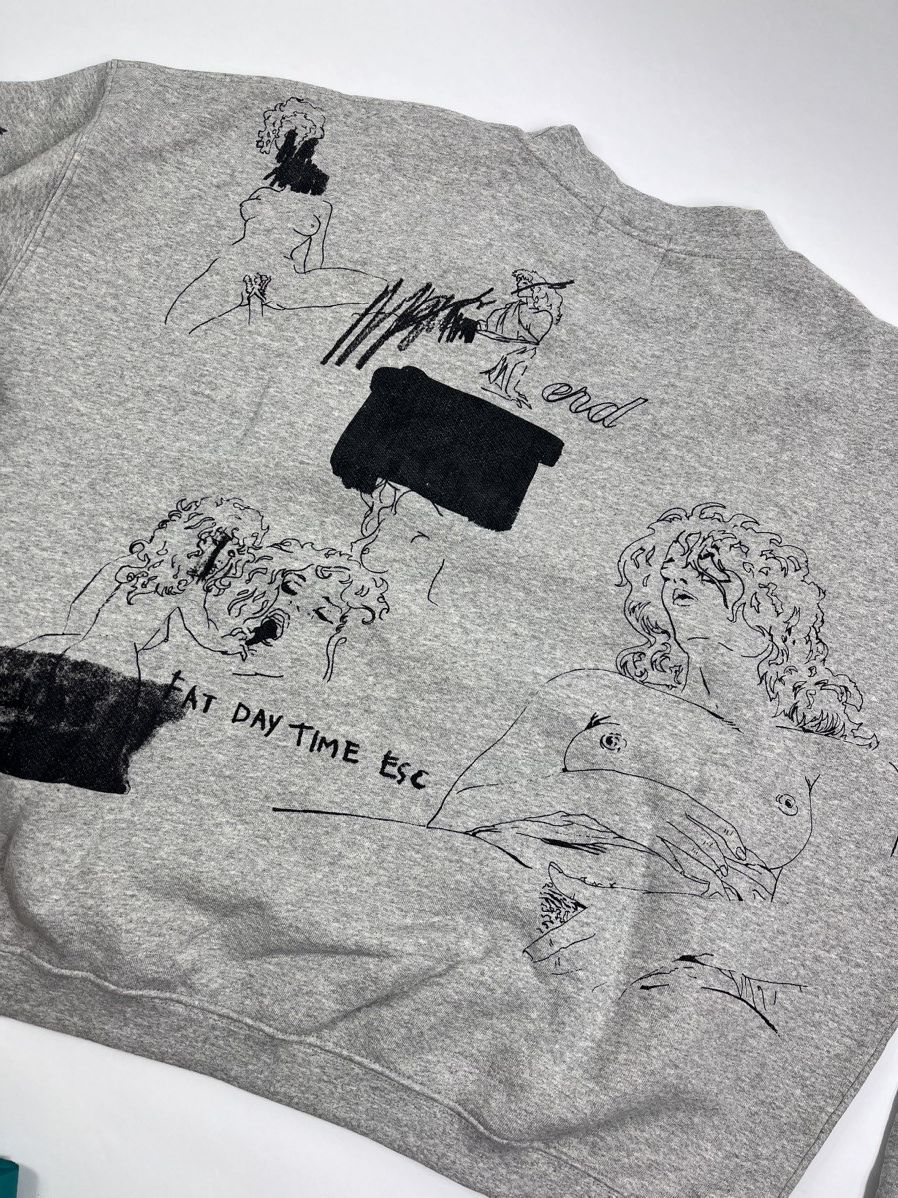 Enfants Riches Deprimes OVERSIZED ART WORK SWEATSHIRT Size US L / EU 52-54 / 3 - 6 Thumbnail