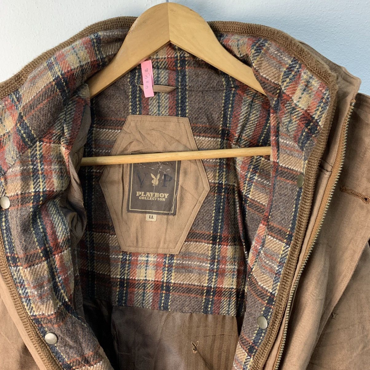 Playboy × Vintage Playboy Brown Jacket Bomber Size US L / EU 52-54 / 3 - 5 Thumbnail