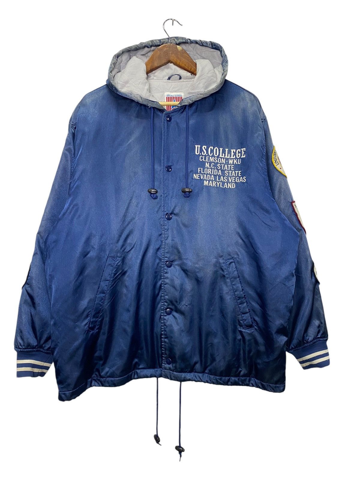 Vintage Vintage US College Jacket Size US L / EU 52-54 / 3 - 2 Thumbnail