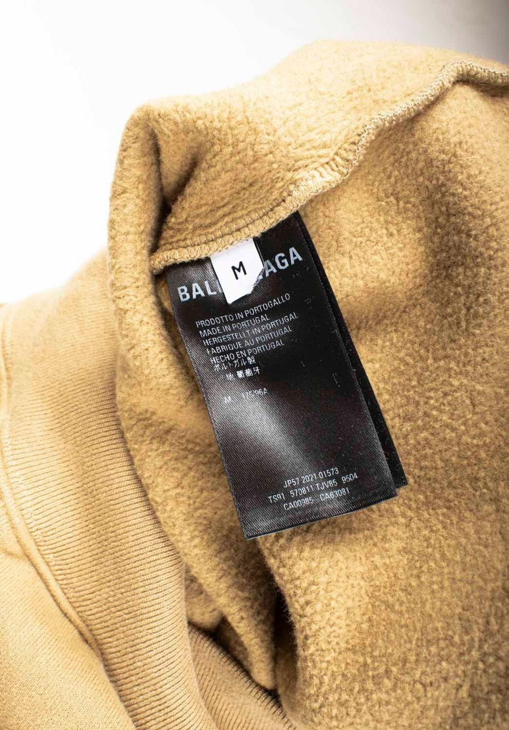 Balenciaga Balenciaga Men Hoodie Oversized Logo Jumper Size M, S1503 Size US M / EU 48-50 / 2 - 8 Thumbnail