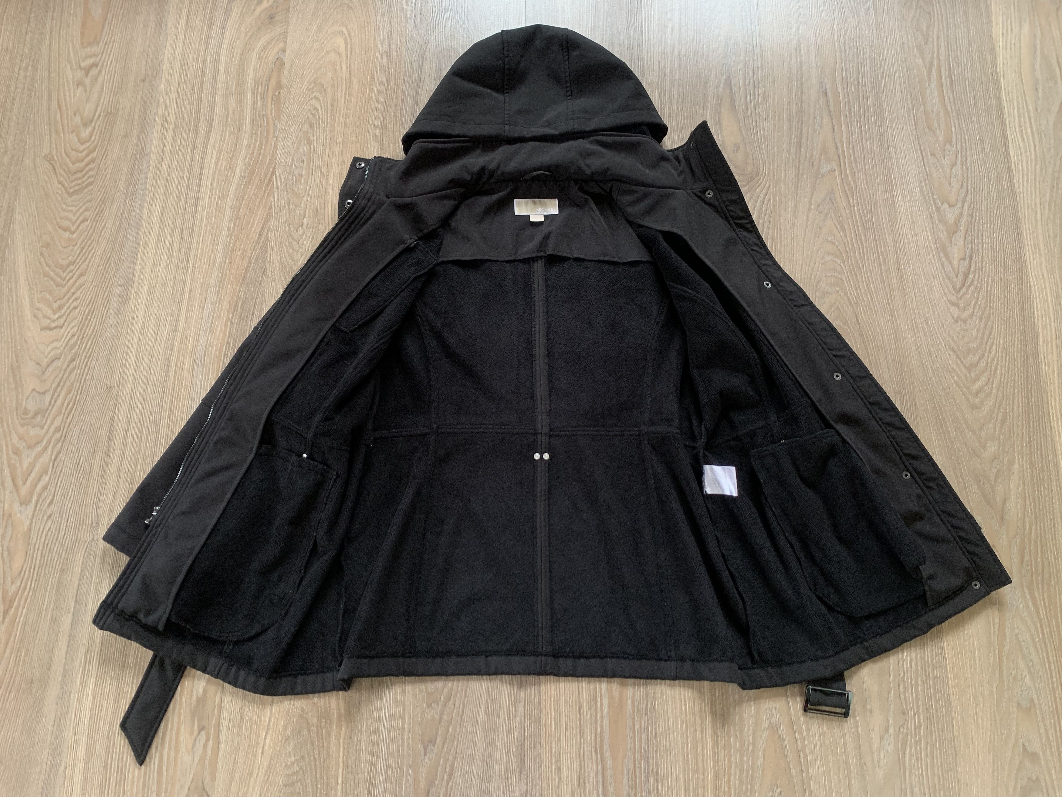 Michael Kors Michael Kors Softshell Hooded Trench Coat With Belt Size XL / US 12-14 / IT 48-50 - 3 Thumbnail