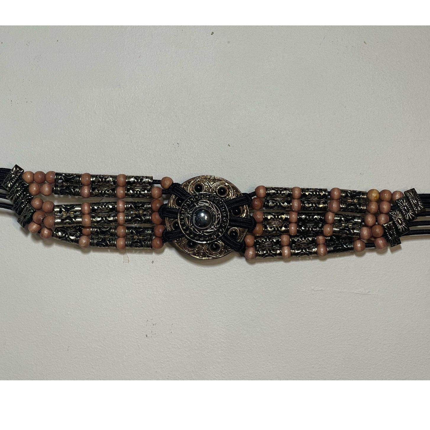 Other Vintage Bohemian Beaded Skirt Dress Belt Boho Chic - USED Size ONE SIZE - 1 Thumbnail