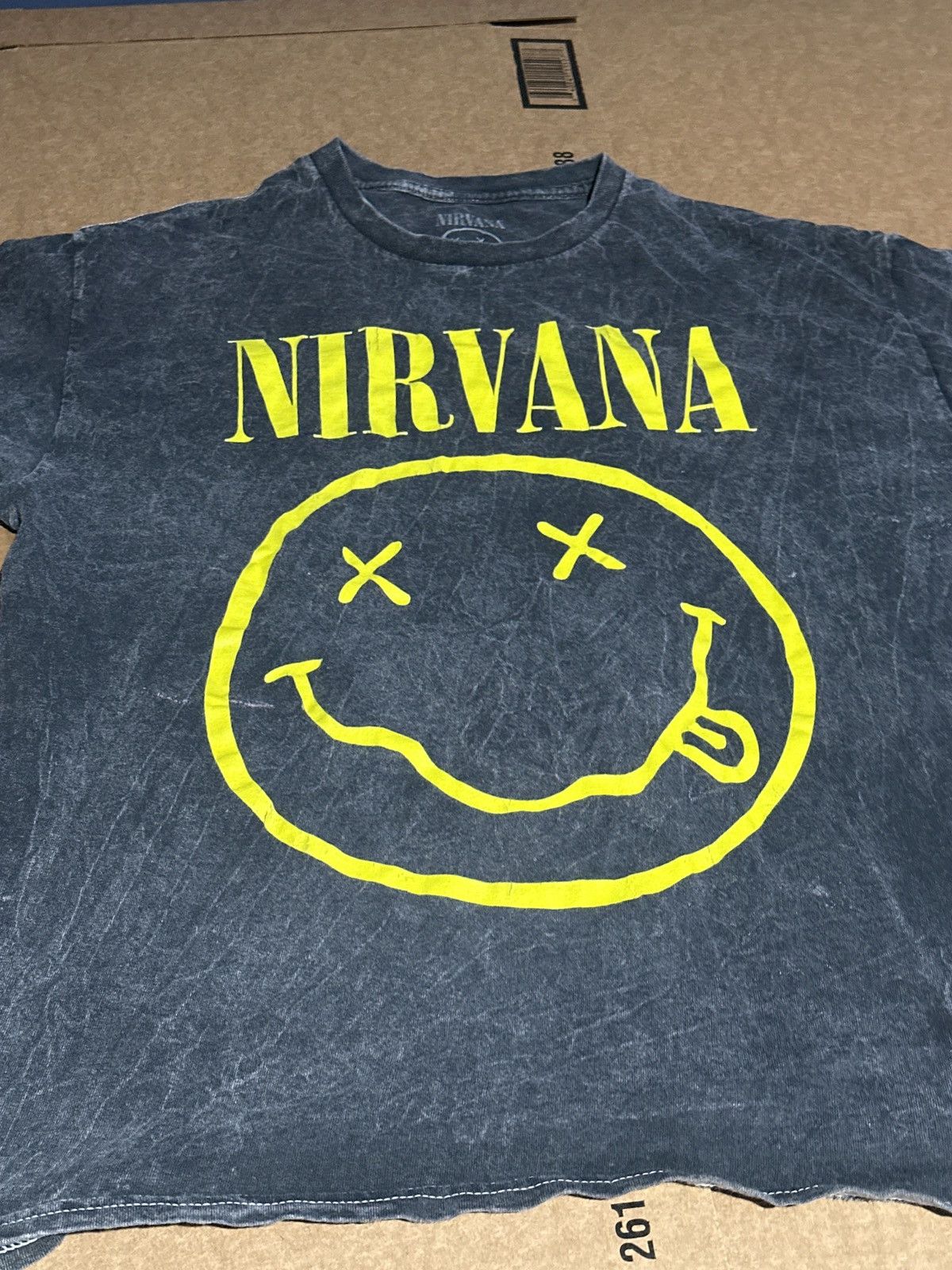Nirvana Bleach washed nirvana t Size US L / EU 52-54 / 3 - 2 Thumbnail