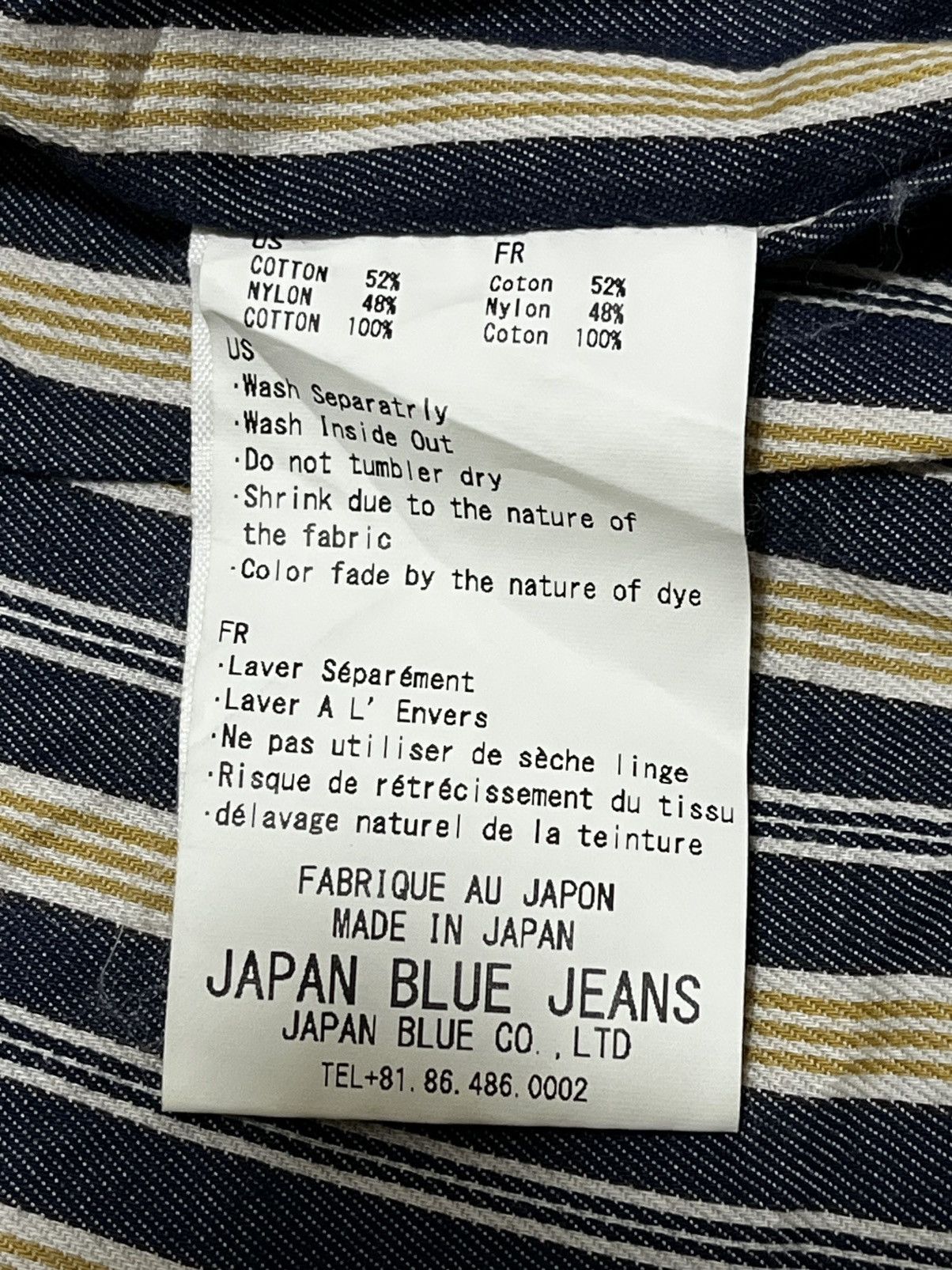Japan Blue Jeans Japan Blue Jeans Jacket Size US M / EU 48-50 / 2 - 12 Thumbnail