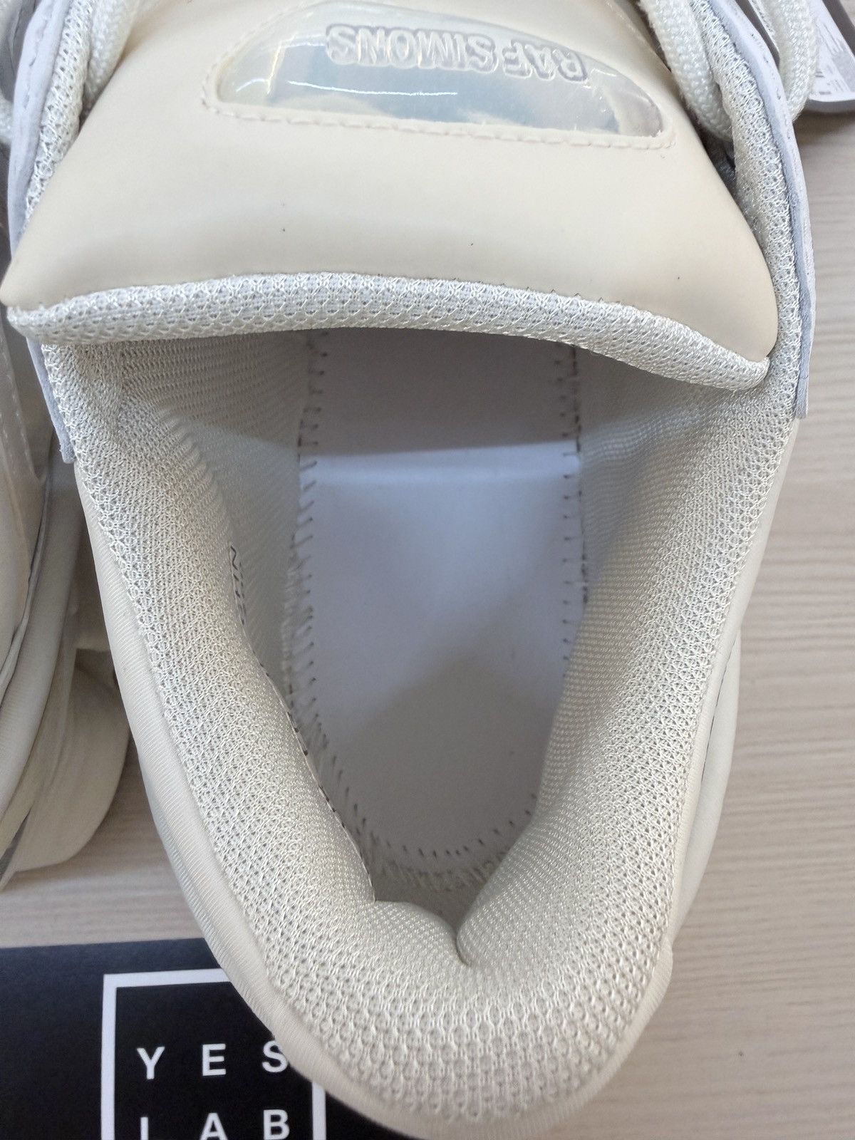 Raf Simons Raf Simons x Adidas Ozweego Bunny 'Cream White' Size US 12.5 / EU 45-46 - 17 Thumbnail