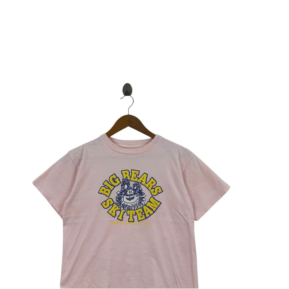 Other Vintage BIG BEARS PINK Ski Team College Tee Shirt Top Size S / US 4 / IT 40 - 2 Thumbnail