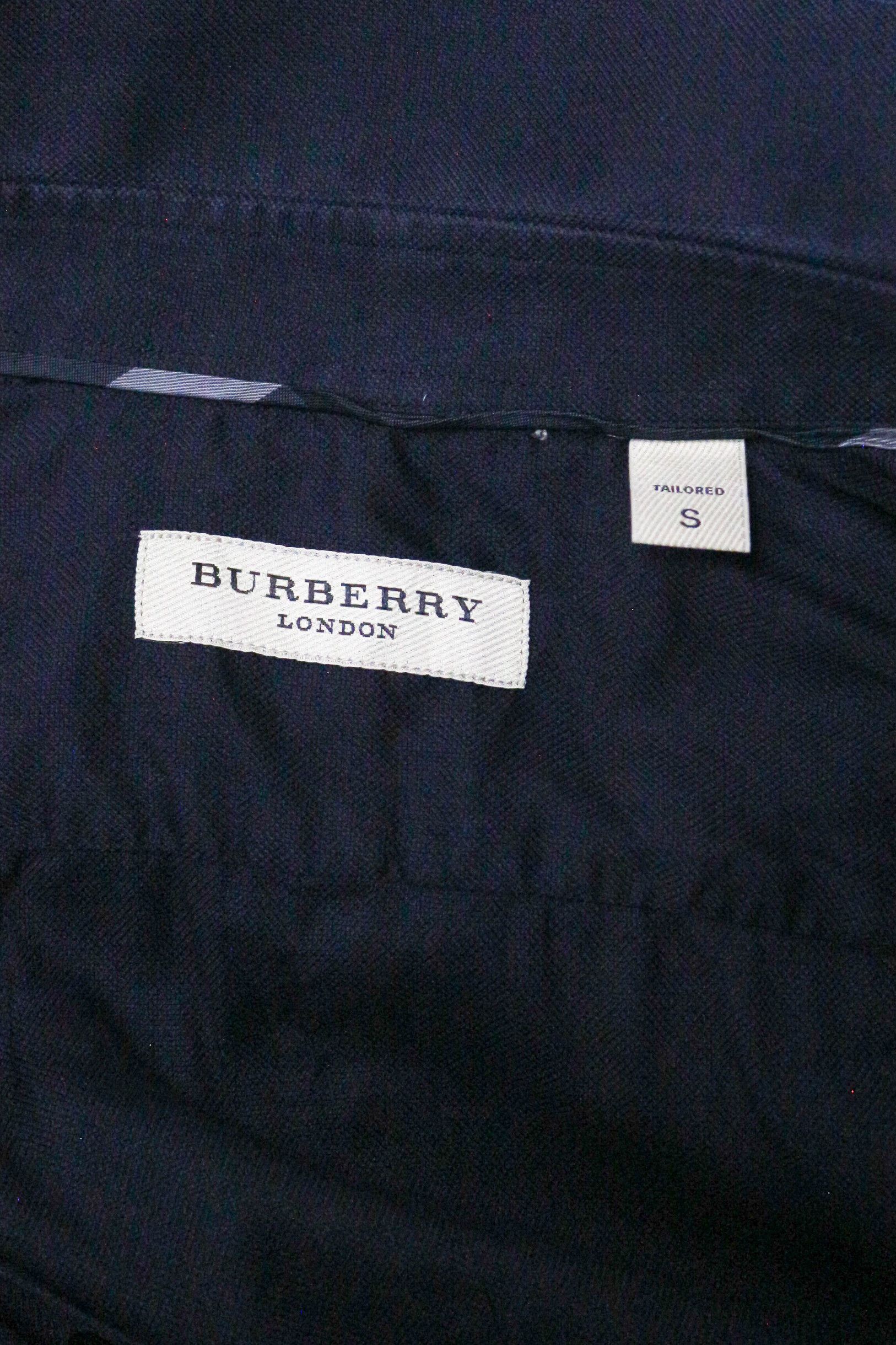 Burberry Burberry Officer Elbow Patches Shirt S Tailored Size US S / EU 44-46 / 1 - 6 Thumbnail