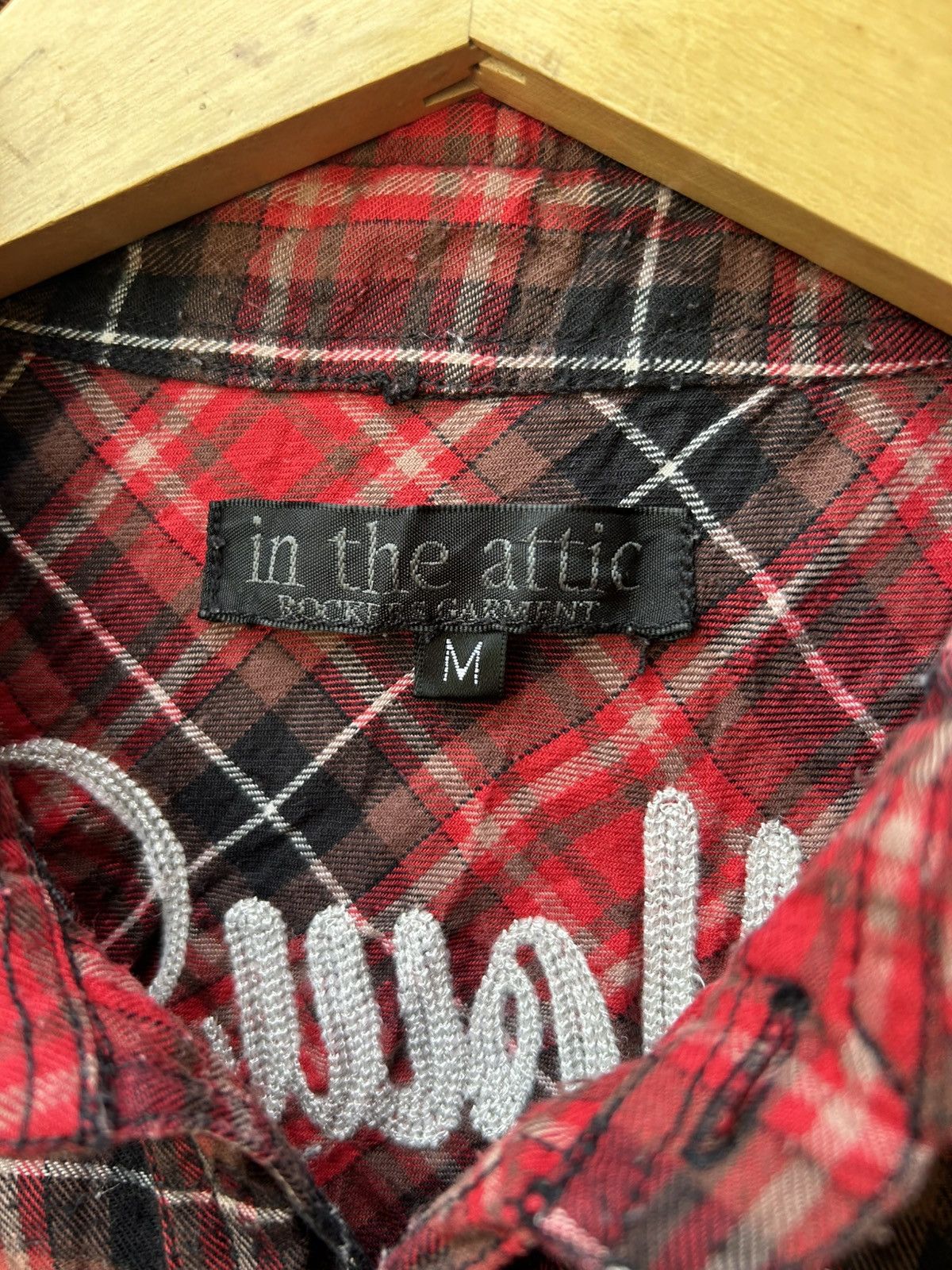14th Addiction × If Six Was Nine × Japanese Brand IN THE ATTIC PLAID BUTTON UP SHIRT Size US M / EU 48-50 / 2 - 7 Thumbnail