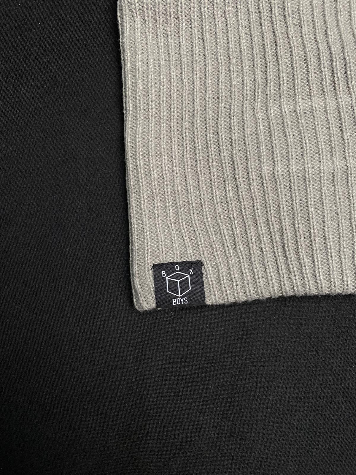 Japanese Brand Rare Box Boys Retro Hearts Gray Balaclava Ski Mask OS Size ONE SIZE - 4 Thumbnail
