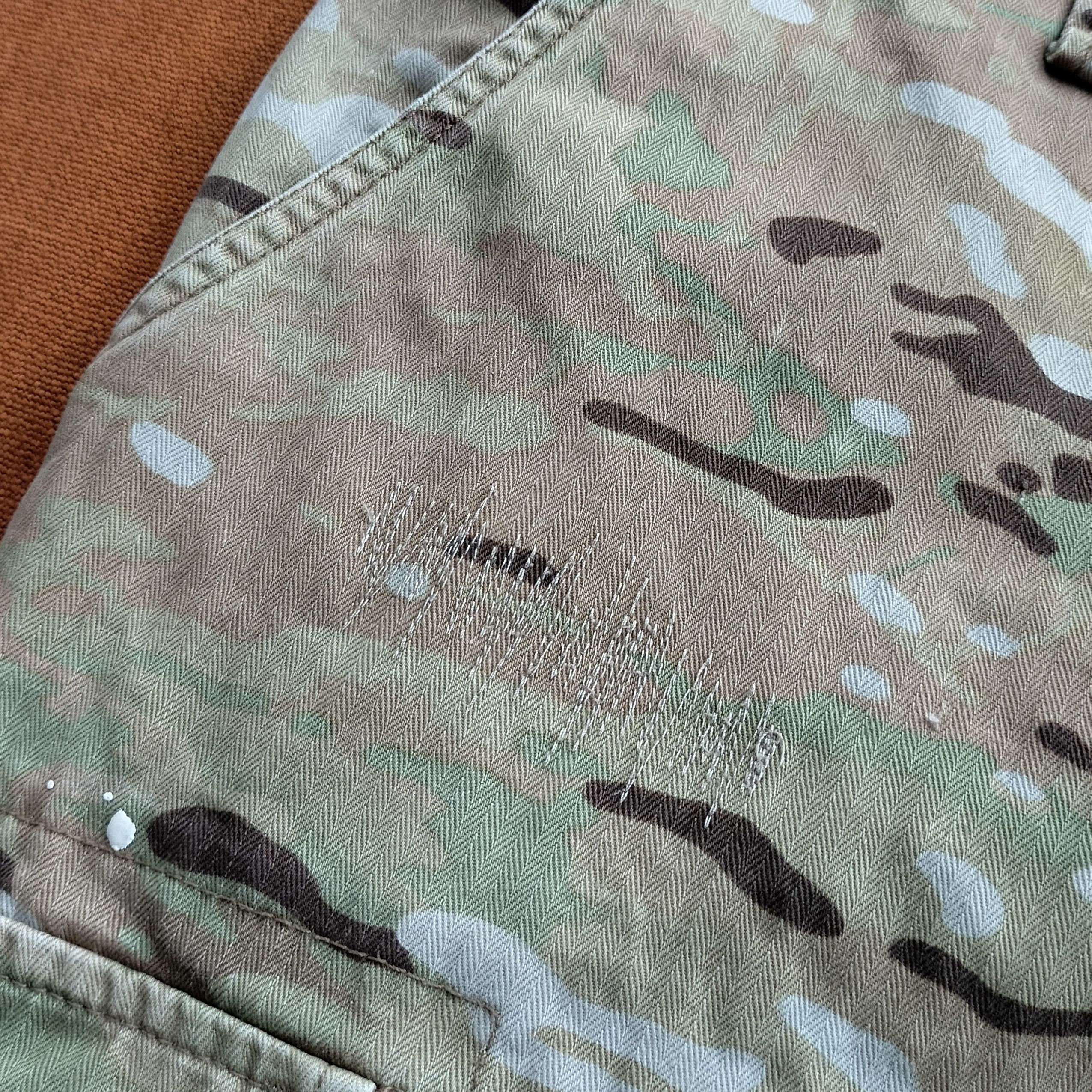 Buzz Rickson's splash paint stitching digital camou cargo pants Size US 34 / EU 50 - 9 Thumbnail