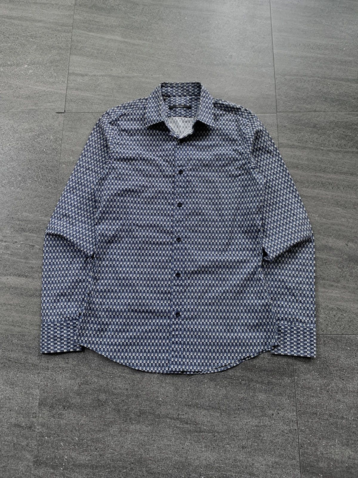 Gucci FREE TAX! 2000s Monogram Slim Shirt Size US S / EU 44-46 / 1 - 2 Thumbnail
