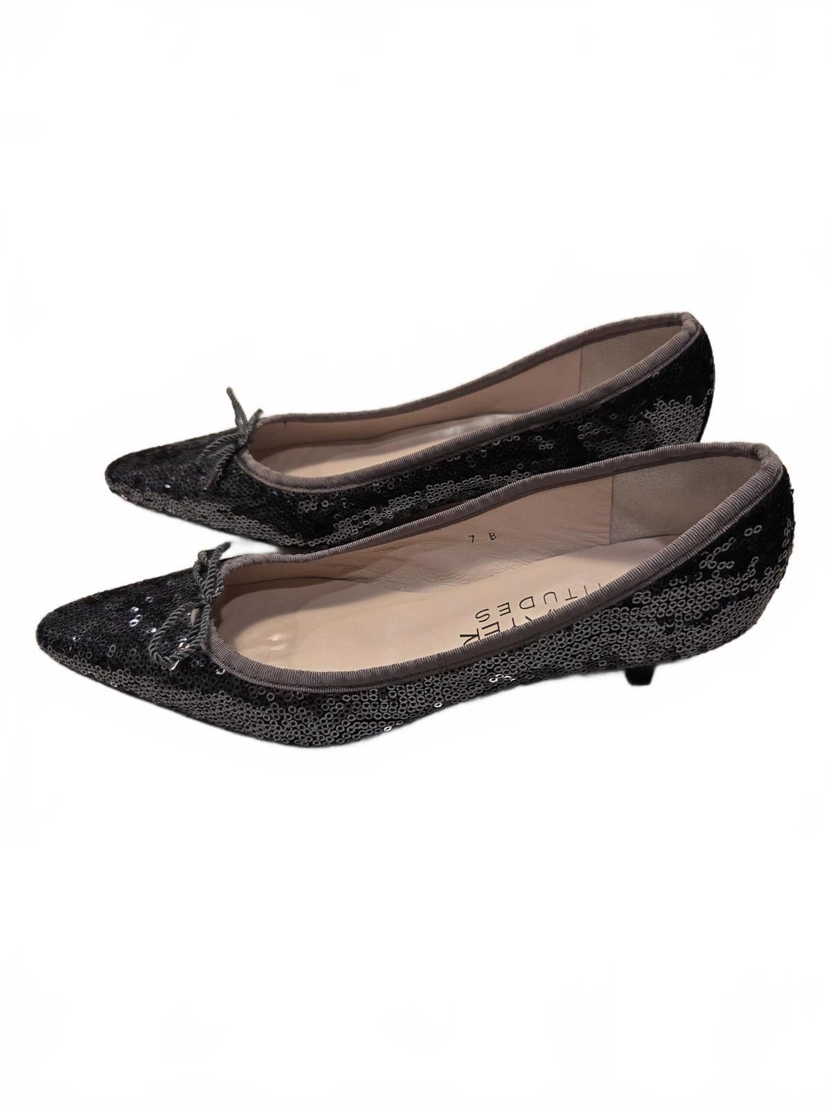 Other Paul Mayer Attitudes Sequin Kitten Heel NIB (New) Size US 6.5 / IT 36.5 - 4 Thumbnail