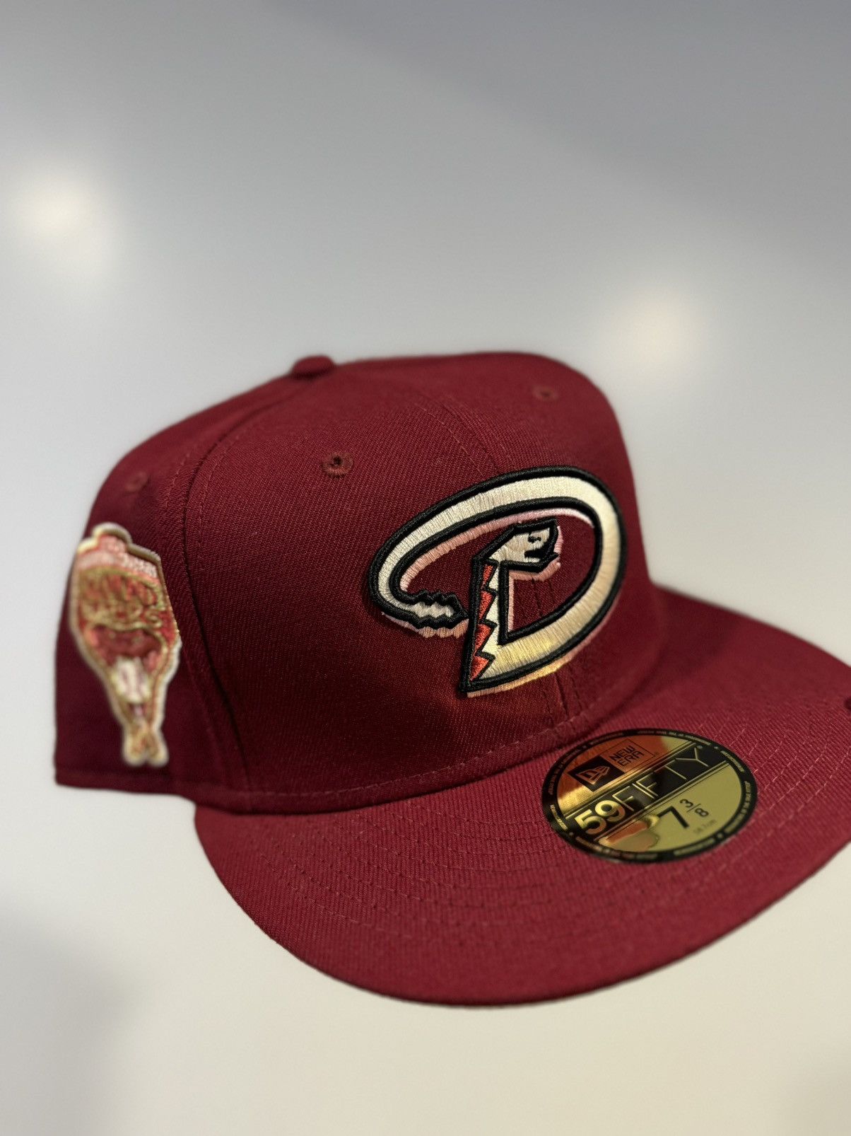 Hat Club × MLB × New Era Hatclub Exclusive Arizona Diamondbacks Red Velvet 2.0 7 3/8 Size ONE SIZE - 1 Thumbnail