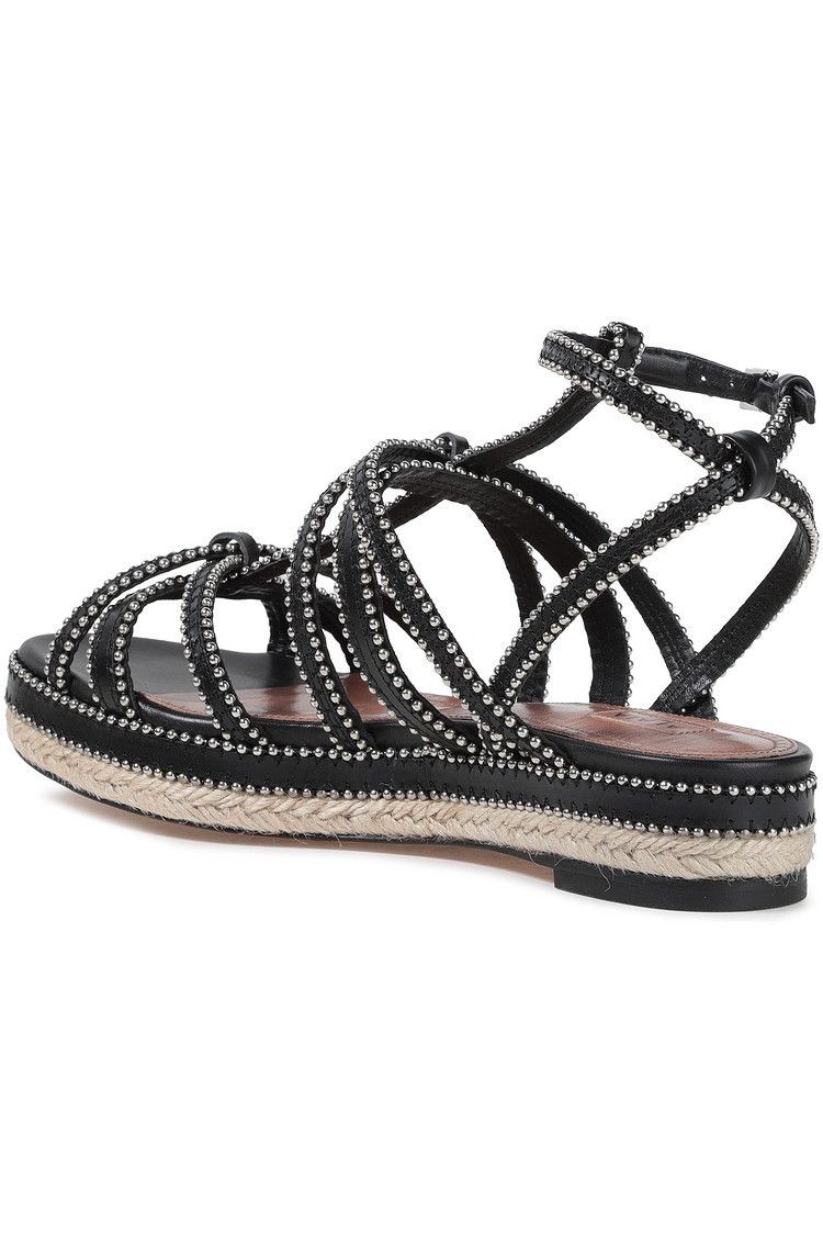 Alaia Alaia Studded Espadrilles Size US 7 / IT 37 - 3 Thumbnail