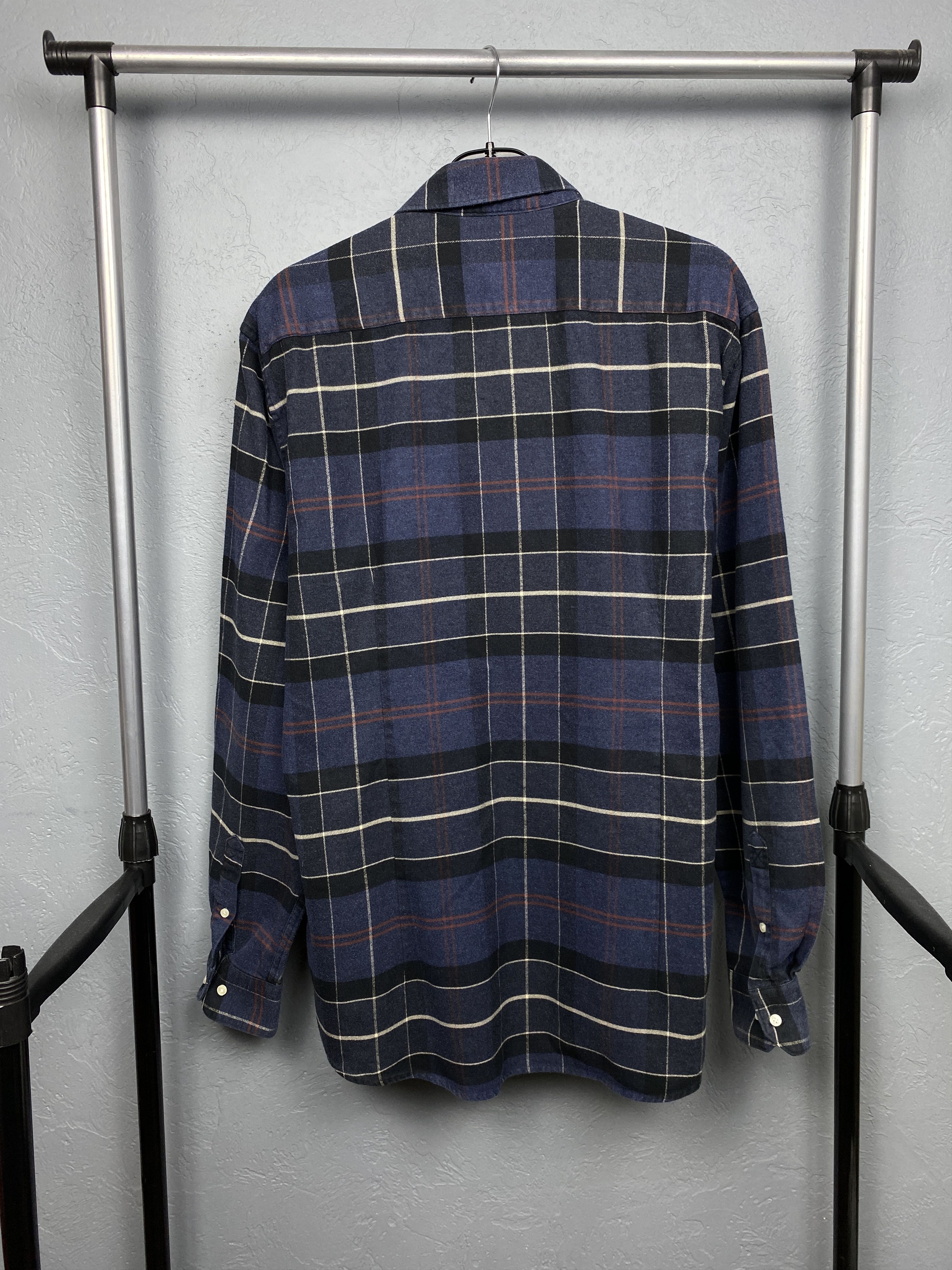 Barbour Barbour Vintage Flannel Mens Lustleigh Tartan Plaid Shirt Size US XL / EU 56 / 4 - 7 Thumbnail