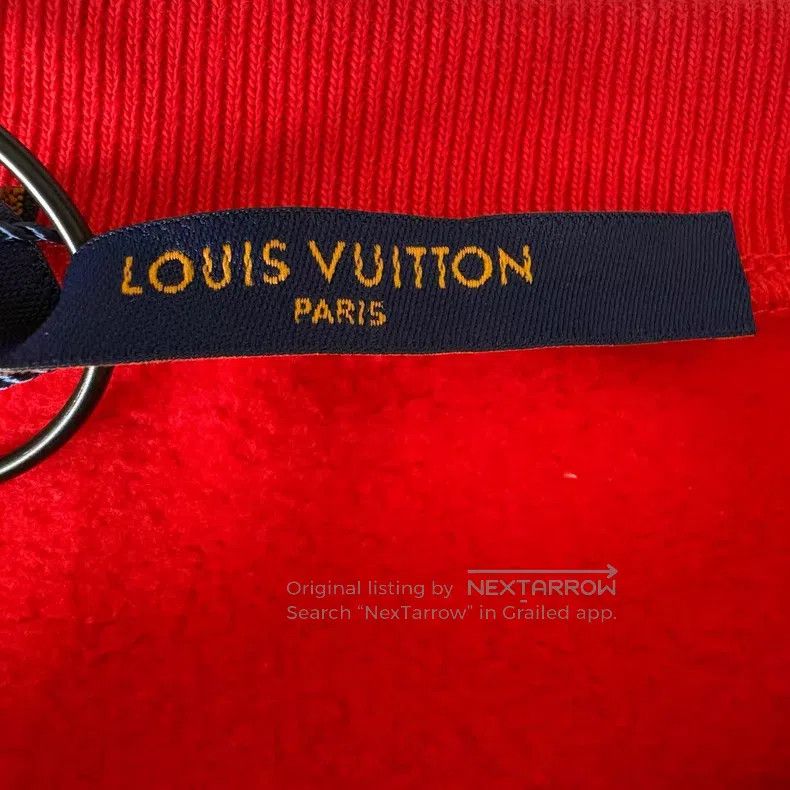 Louis Vuitton Louis Vuitton Clock slogan hip-hop hoodie Size US XXL / EU 58 / 5 - 3 Thumbnail