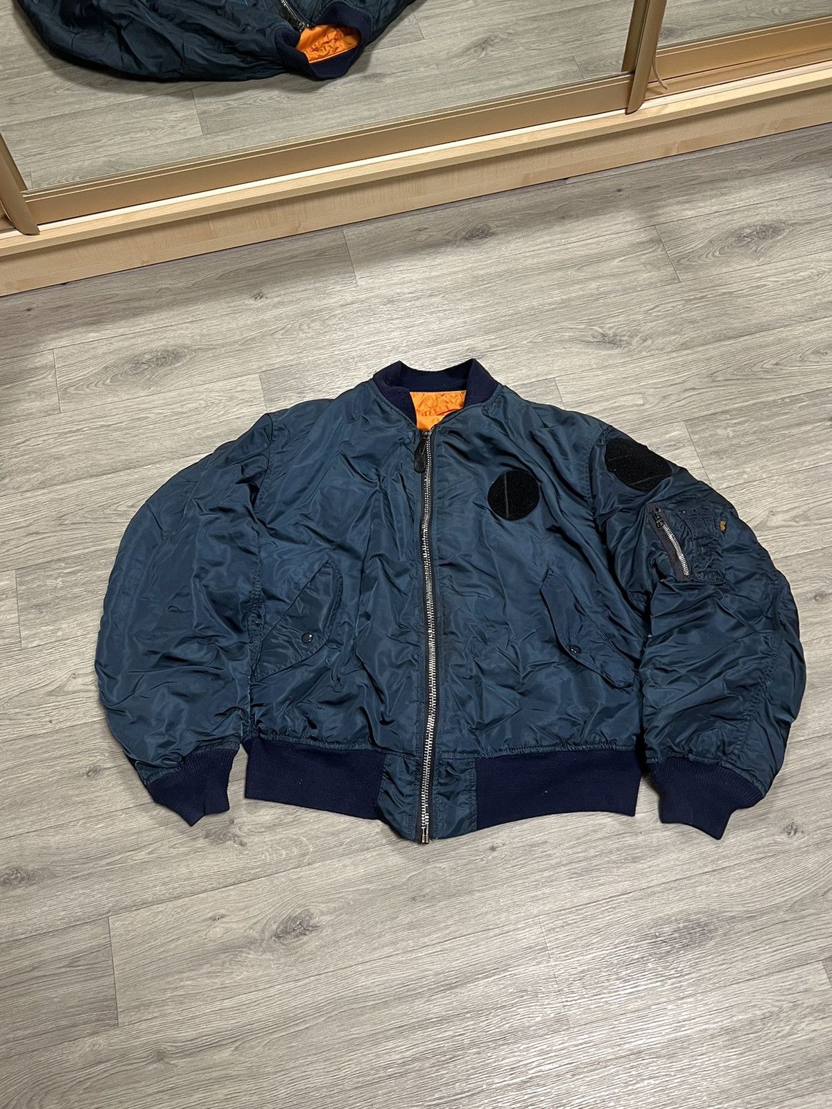 Alpha Industrial flyers MA-1 vintage bomber jacket