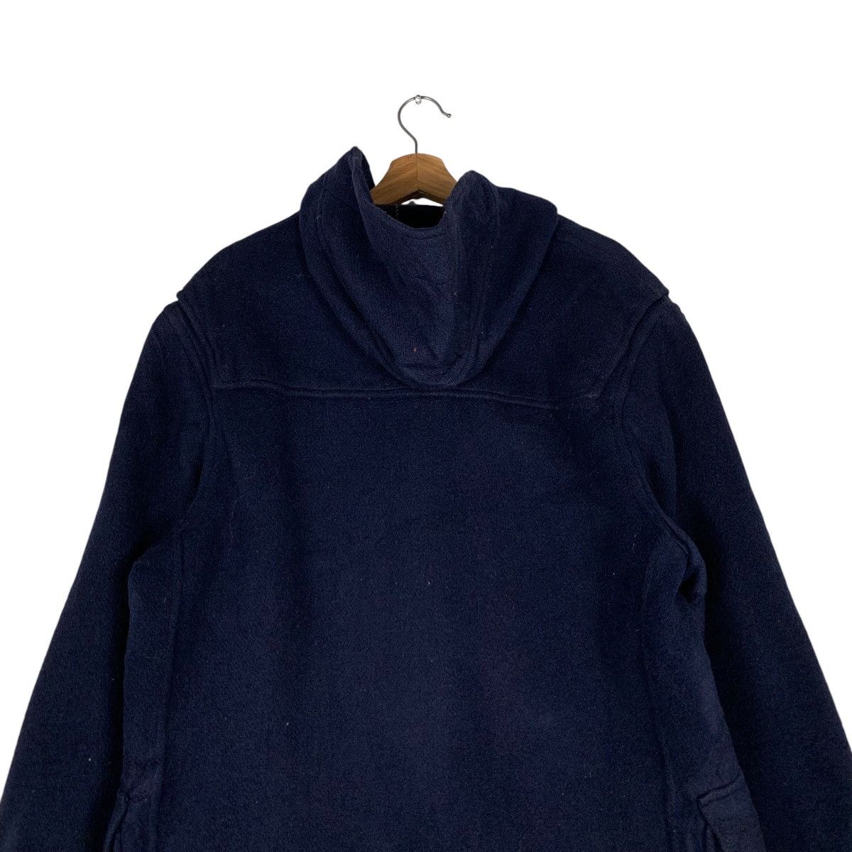 Gloverall GLOVERALL Tartan Lined Hooded Wool Long Coat #1356-C61 Size US M / EU 48-50 / 2 - 8 Thumbnail