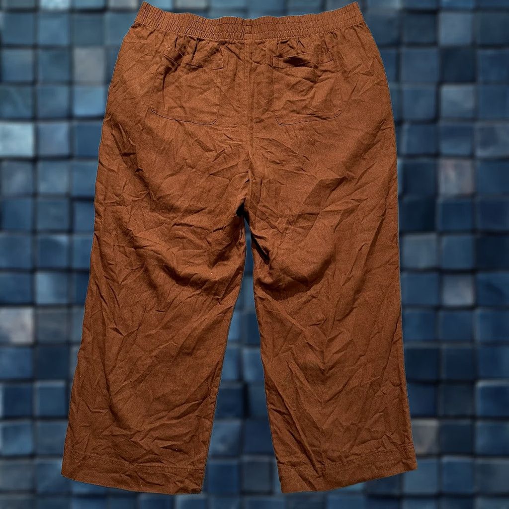 Old Navy NWOT Old Navy High Waisted Linen Blend Wide Leg Pants Precious Earth Tan 2XL - Returns accepted Size 40" / US 18 - 1 Thumbnail