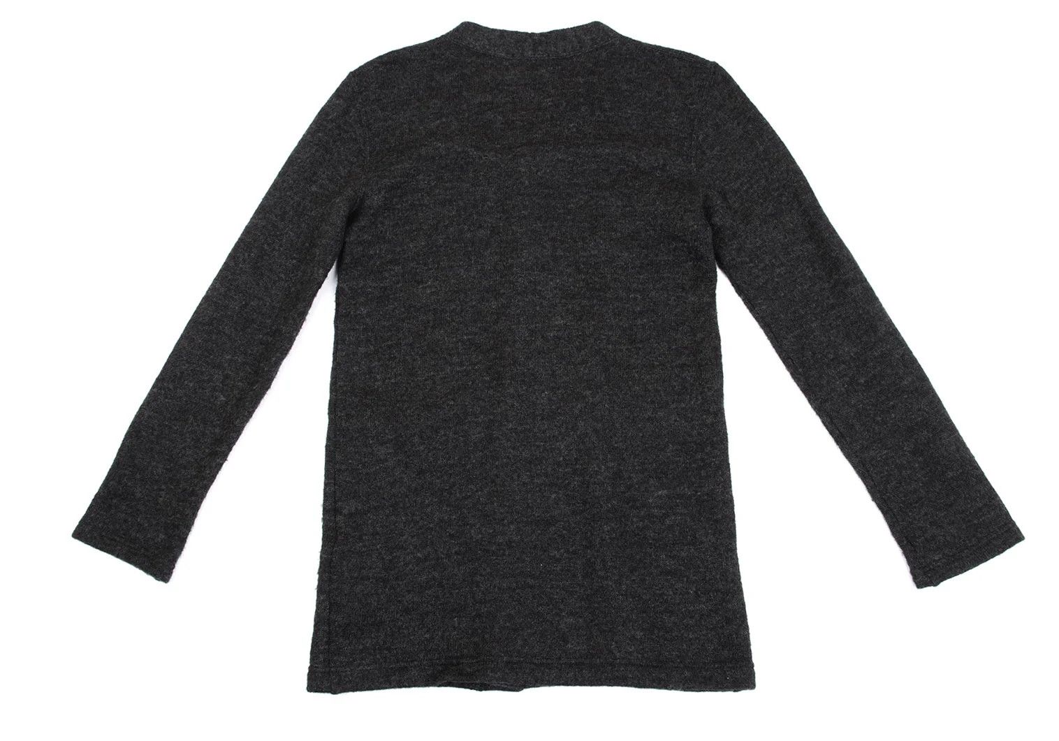 Comme des Garcons Homme Plus Acrylic Blend Knit Cardigan in Charcoal, Size S Size US S / EU 44-46 / 1 - 8 Thumbnail