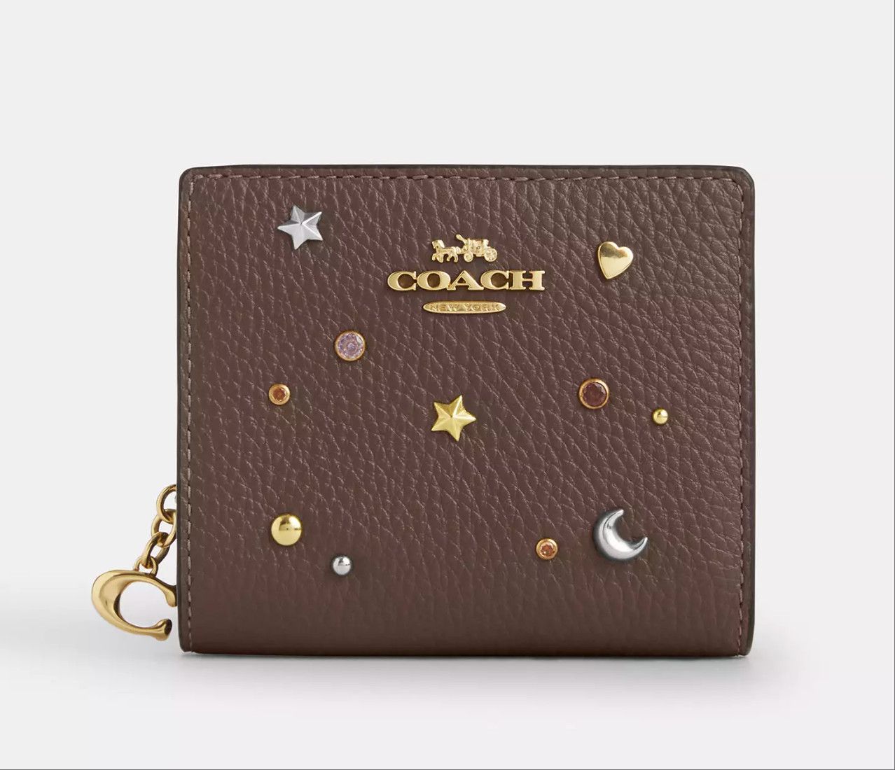 Coach Snap Wallet With Rivets CDM38 Size ONE SIZE - 7 Thumbnail