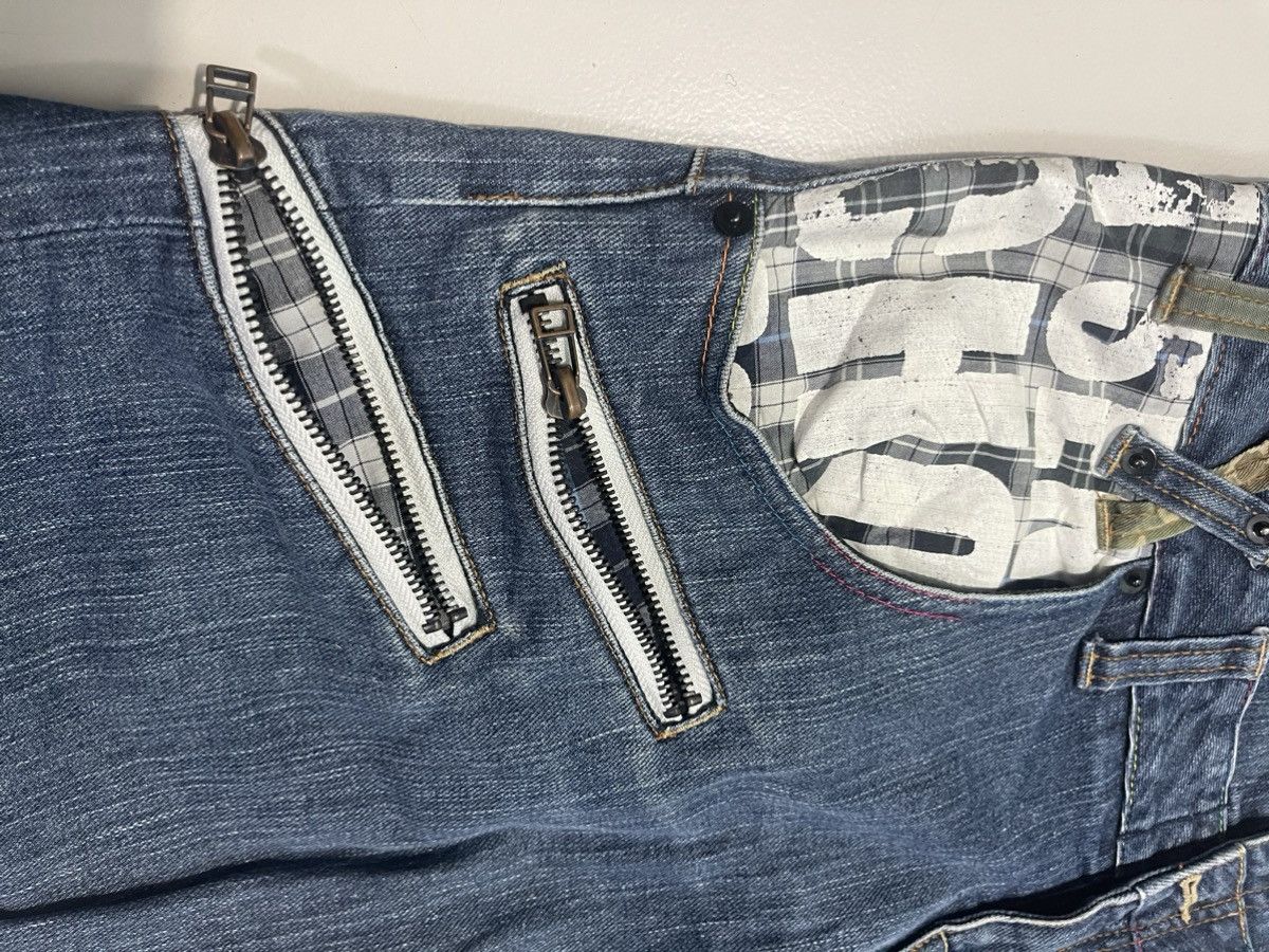 Designer Dominate Handcrafted Jeans Custom Designer Size US 31 - 13 Thumbnail