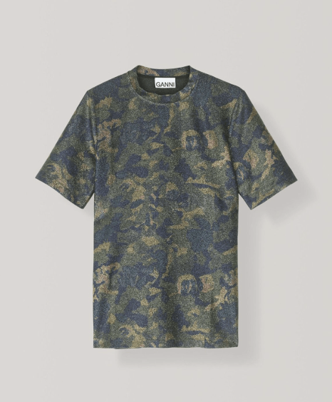 Ganni Ganni Short Sleeve T-shirt Size XS / US 0-2 / IT 36-38 - 1 Thumbnail