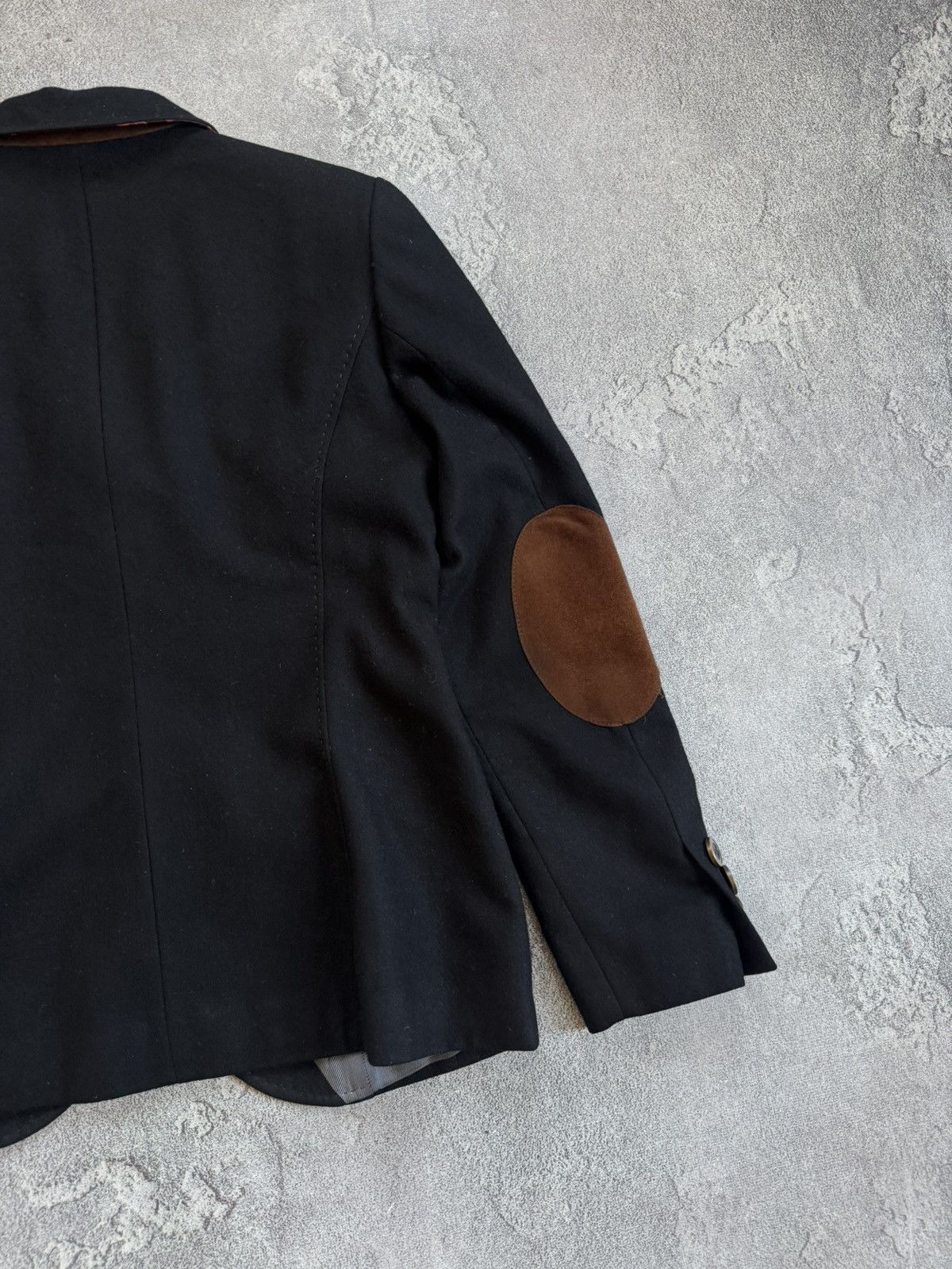 Schneiders Schneiders F40/USA8/I42 black virgin wool jacket blazer Size M / US 6-8 / IT 42-44 - 13 Thumbnail