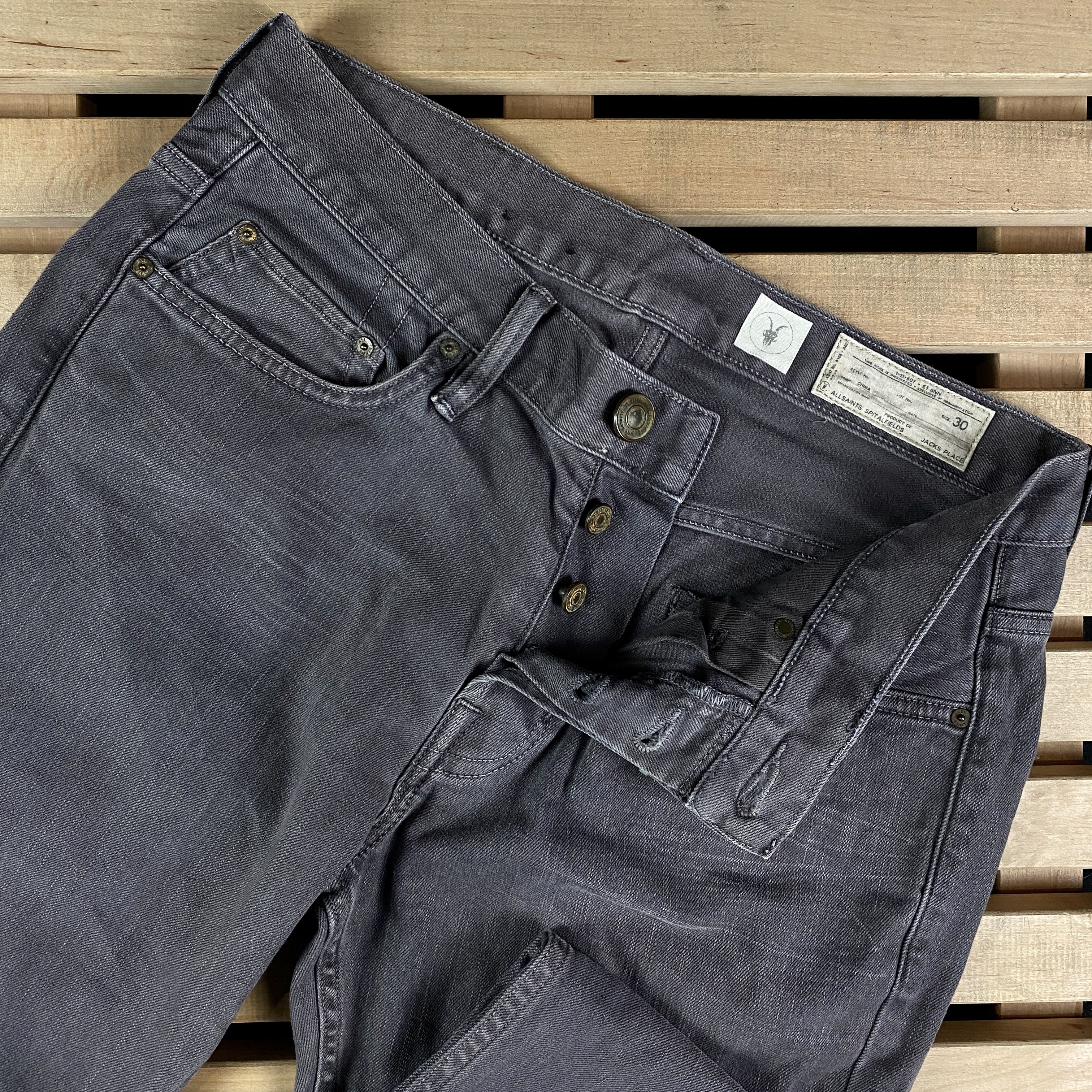 Allsaints Men’s Denim Jeans Pants Allsaints Size 30 Size US 30 / EU 46 - 4 Thumbnail