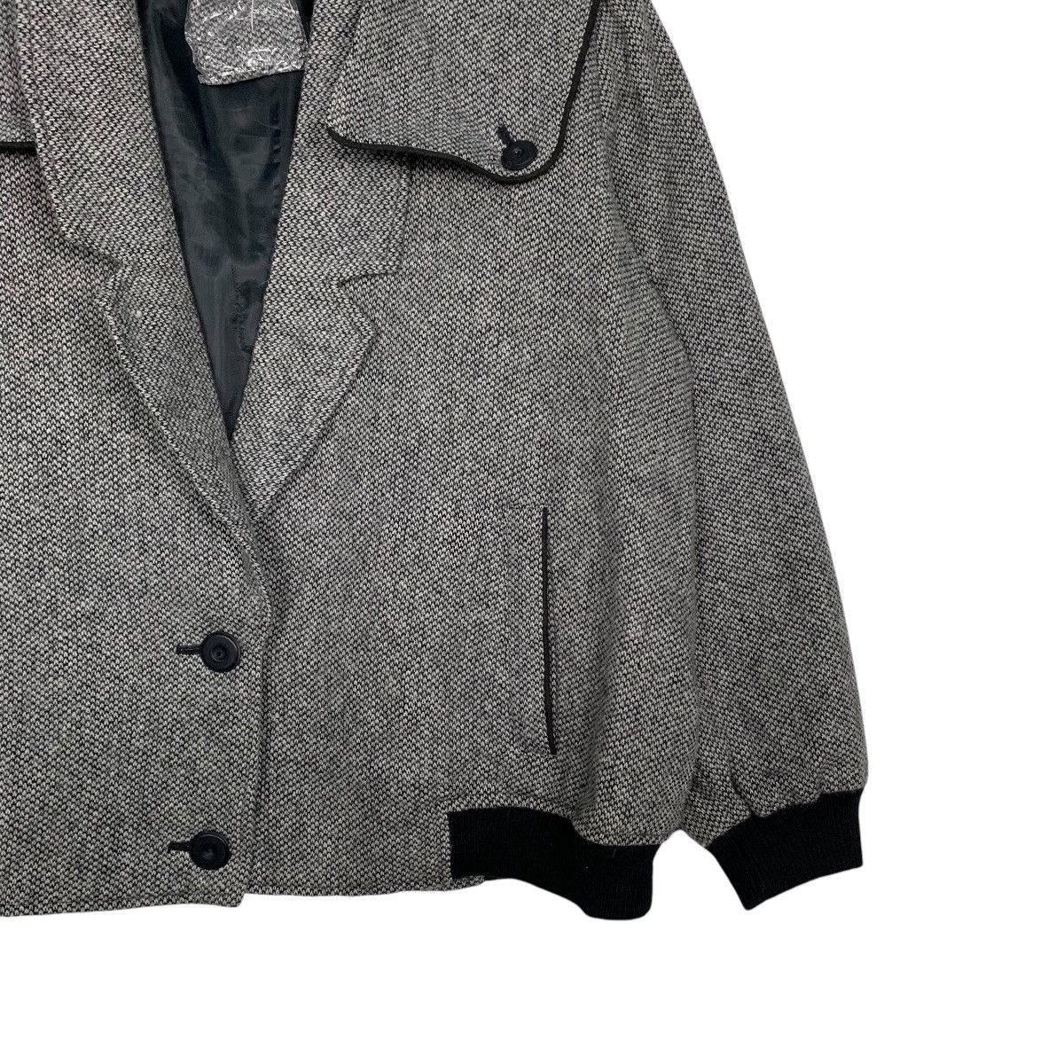 Japanese Brand Japanese Brand Wool Houndstooth Women Jacket Size M / US 6-8 / IT 42-44 - 4 Thumbnail