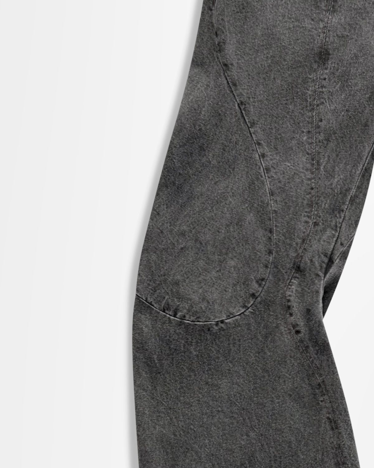 Lueder Lueder, SS24 David Engineered Flare Charcoal Size US 32 / EU 48 - 3 Thumbnail
