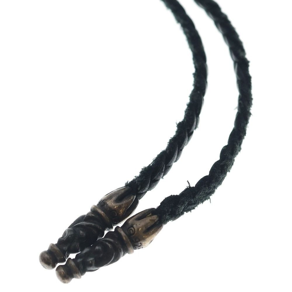 Chrome Hearts Chrome Hearts Leather Braid Scroll Necklace Size ONE SIZE - 4 Thumbnail