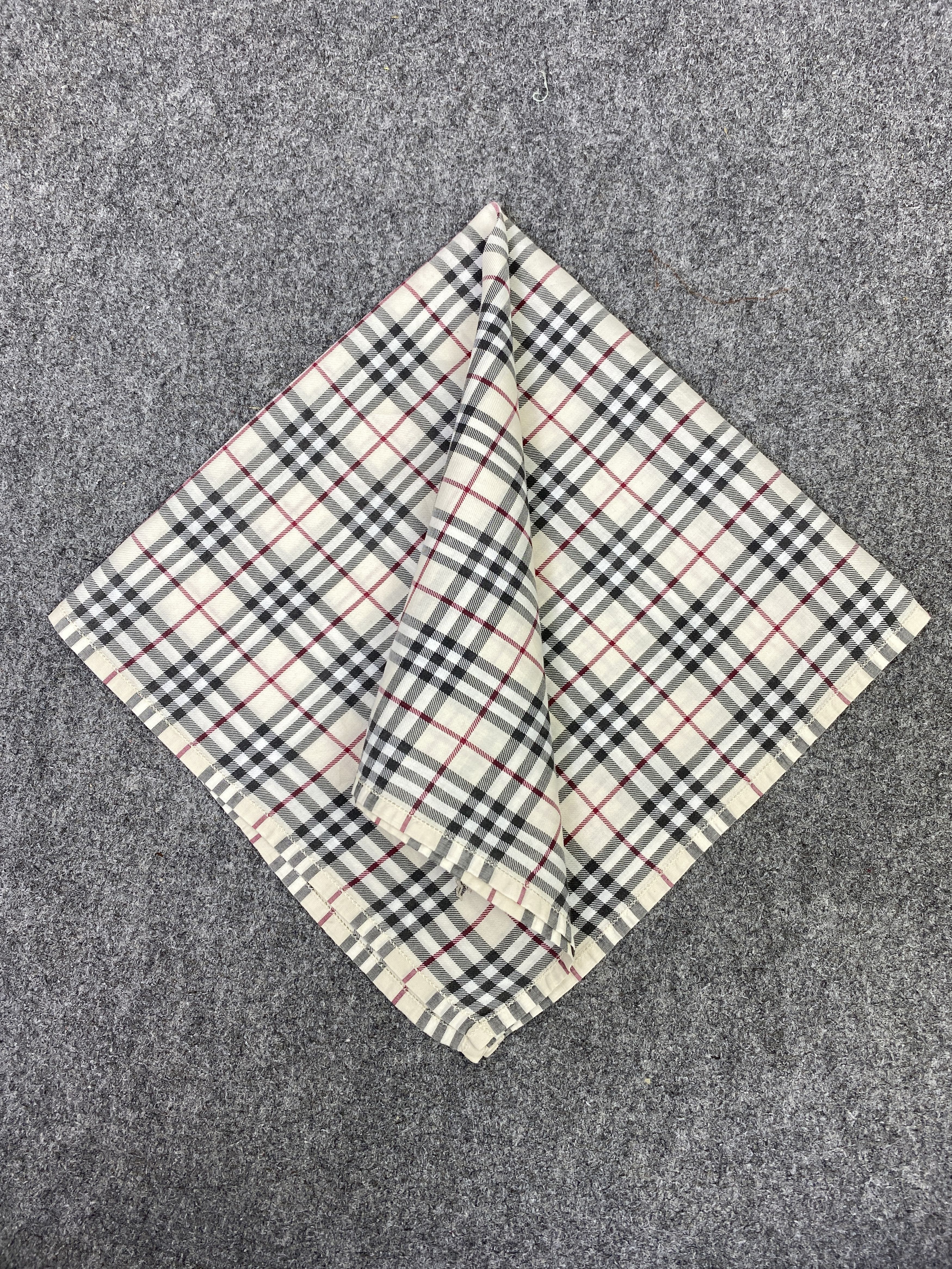 Burberry Vintage Burberry Handkerchief / Neckerchief KT0231 Size ONE SIZE - 3 Thumbnail