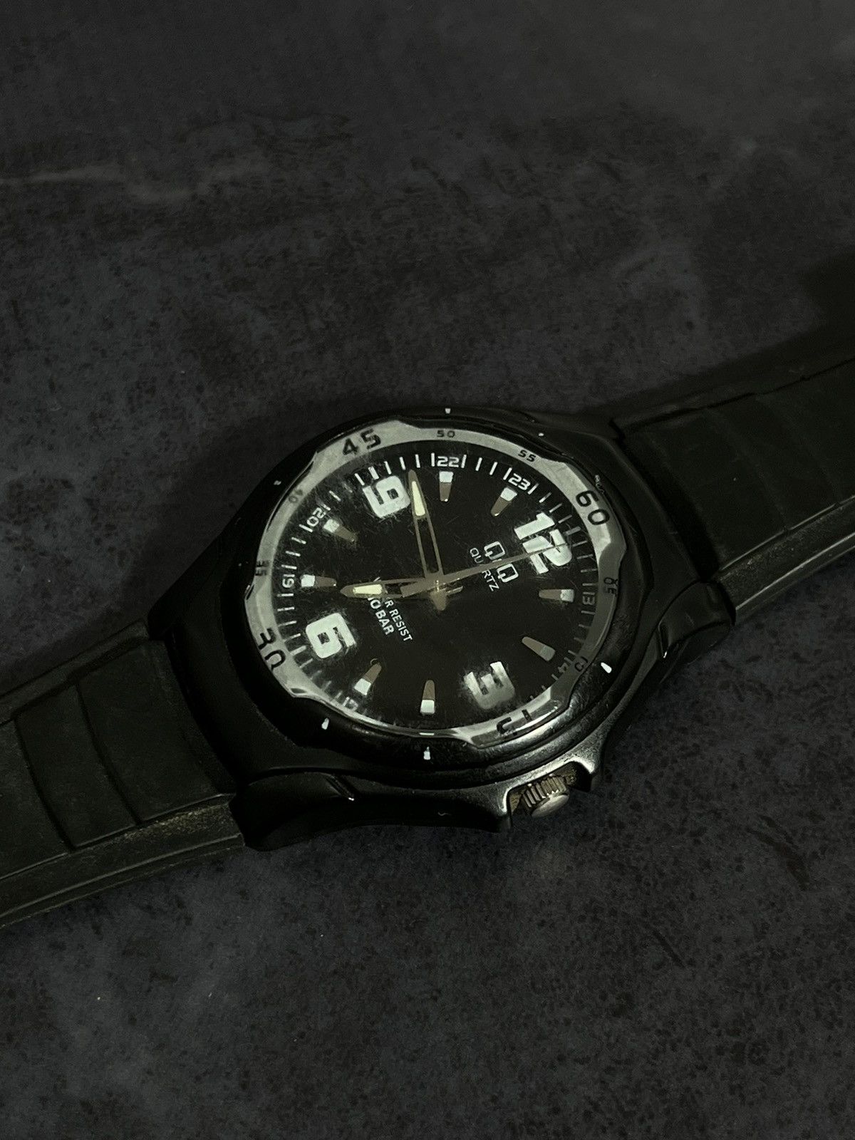 Japanese Brand Futuristic Q&Q Watch 10 Bar Water Resistant Japanese Brand Size ONE SIZE - 7 Thumbnail