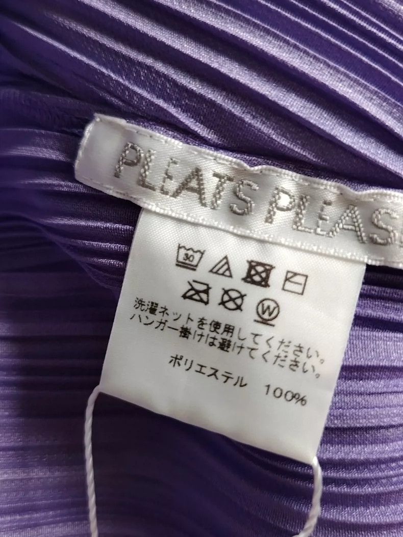 Issey Miyake Issey Miyake size:5 Purple dress Size XS / US 0-2 / IT 36-38 - 4 Thumbnail