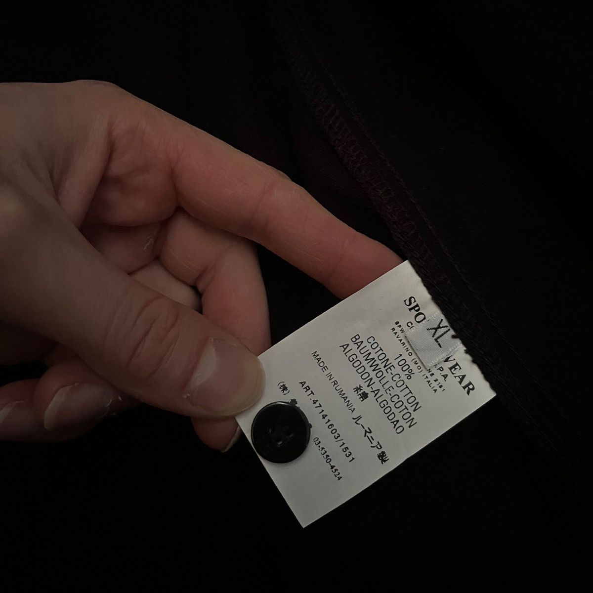 Stone Island 2007 Stone Island Denims Flight Jacket Size US XL / EU 56 / 4 - 9 Thumbnail