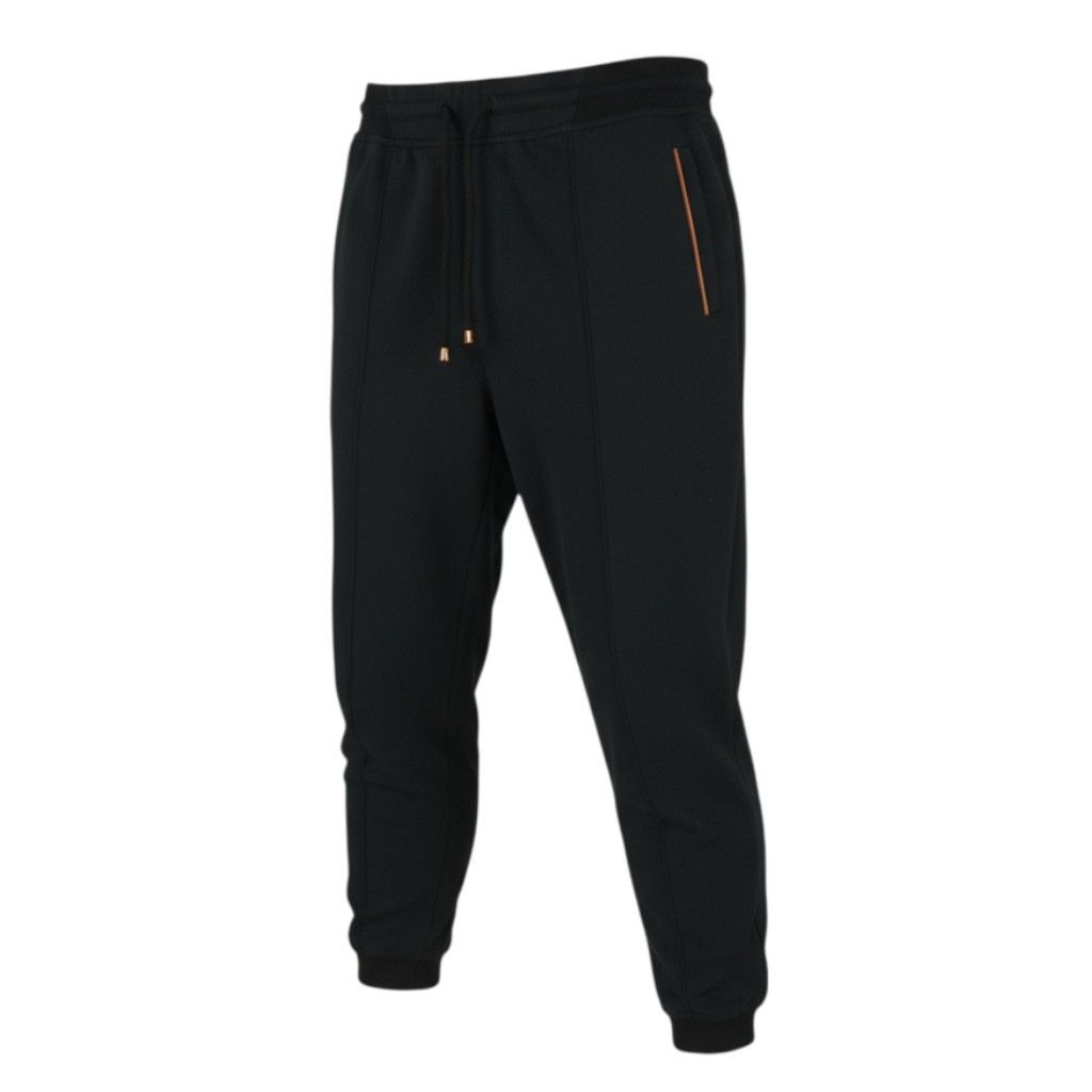 Brunello Cucinelli M Black Drawstring Waist Sweatpants 87047 Size US 32 / EU 48 - 1 Thumbnail