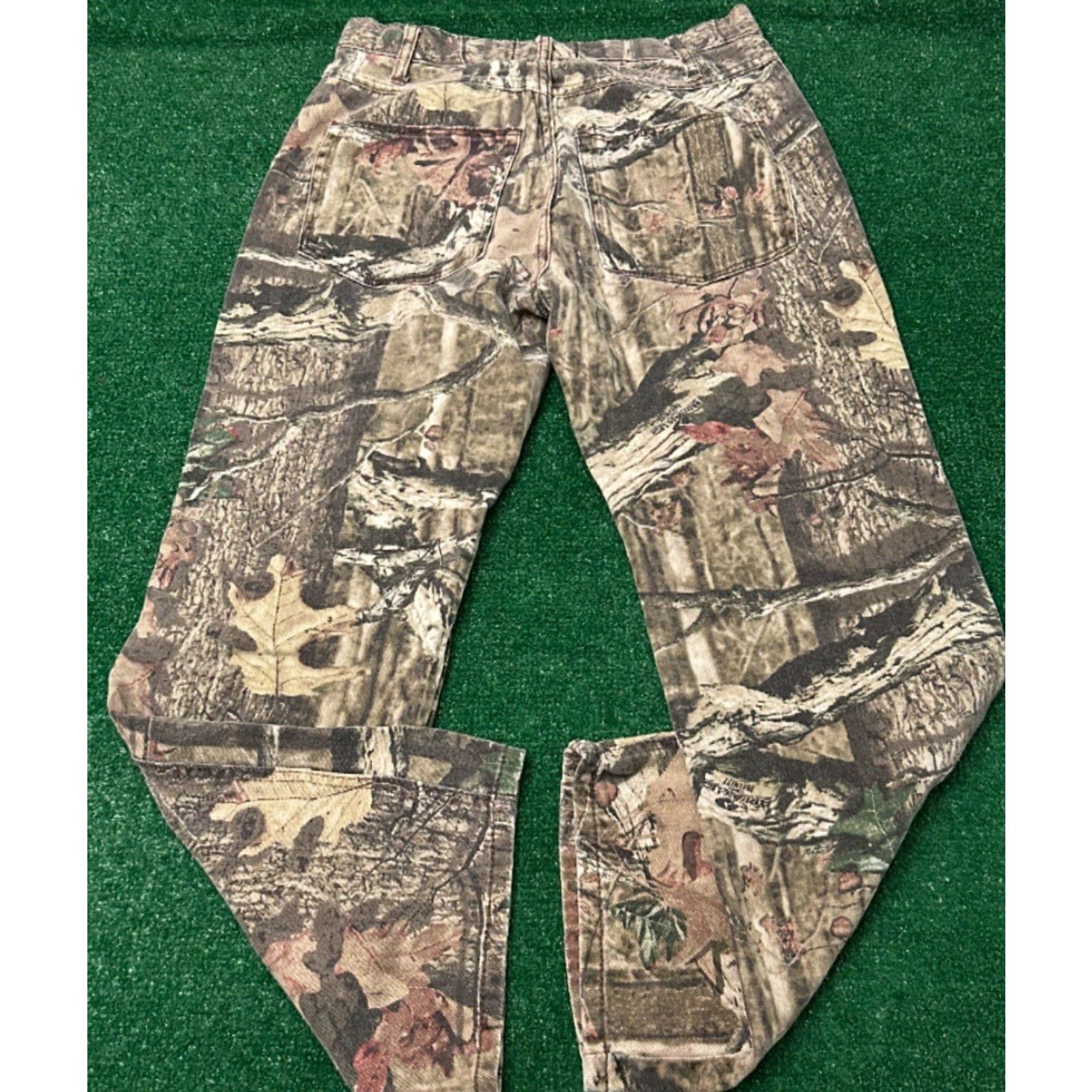 Vintage VINTAGE Mossy Oak Real Tree Camo Hunter Baggy Skater Jeans Mens 32x32 Size US 32 / EU 48 - 3 Thumbnail