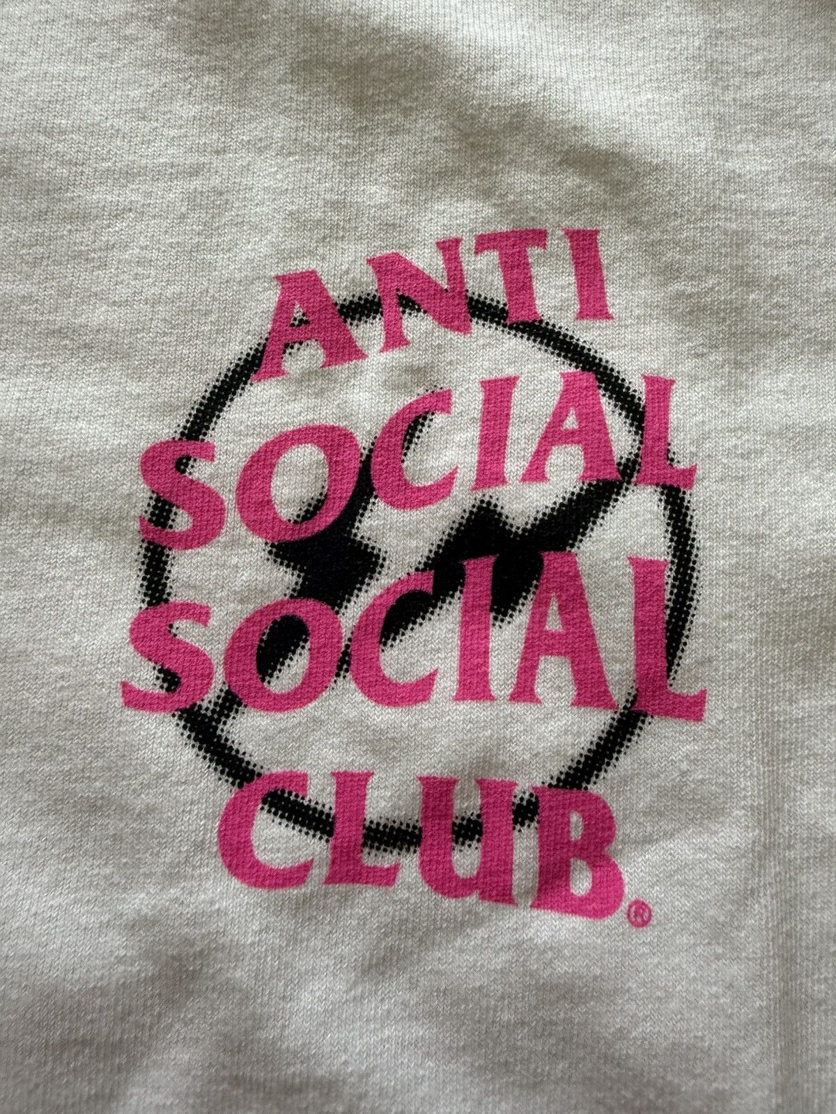 Anti Social Social Club × Fragment Design Anti Social Social Club x Fragment White Pink Logo Tee XL Size US XL / EU 56 / 4 - 2 Thumbnail