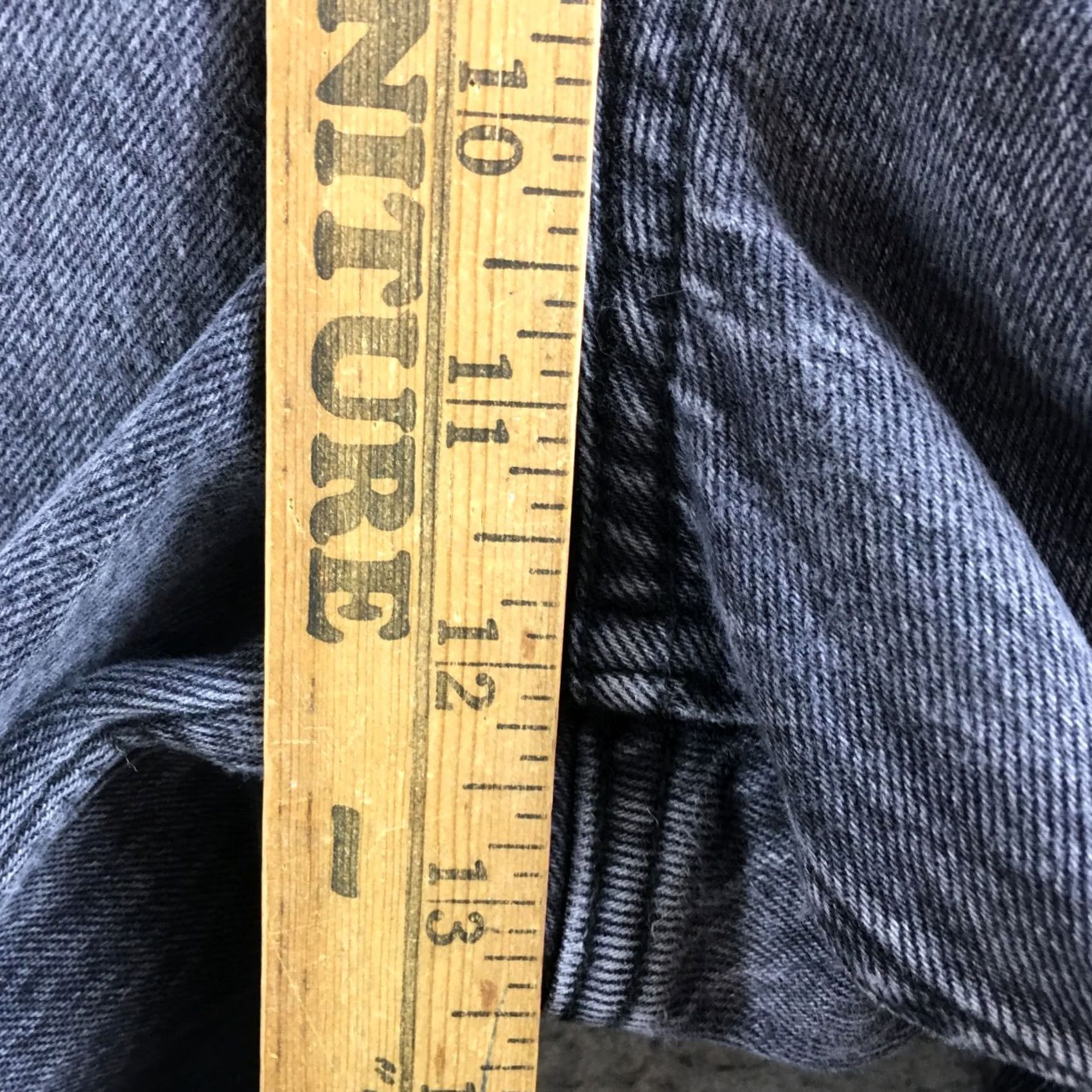 Abercrombie & Fitch Abercrombie & Fitch Jeans Womens 28/6R | Straight Jeans | Gray Zip | 30x30 Inseam 5-Pocket Denim Regular Rise Size 28" / US 6 / IT 42 - 6 Thumbnail