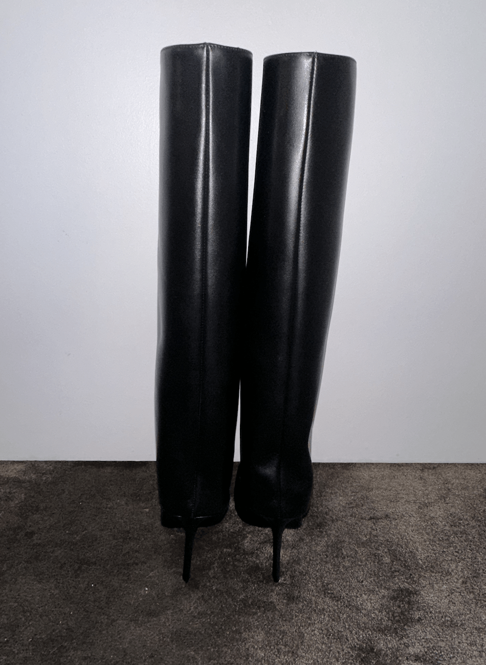The Attico Sienna Leather Boots Size US 8.5 / IT 38.5 - 3 Thumbnail