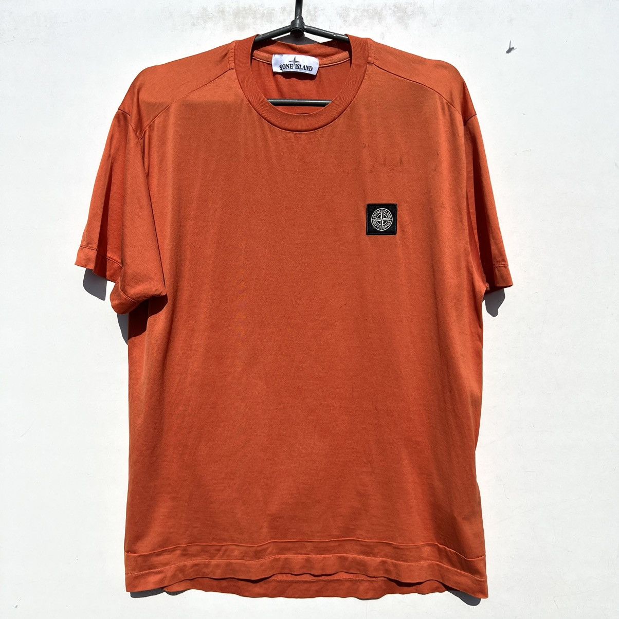 Stone Island Stone Island Jersey Compass Patch Logo T Shirt Size US M / EU 48-50 / 2 - 1 Thumbnail