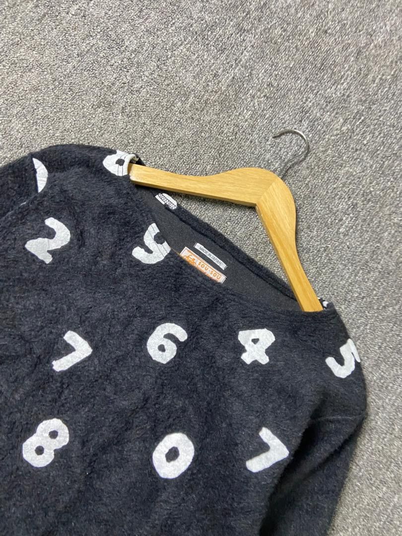 Le Coq Sportif Le Coq Sportif SOU SOU Number Pattern Pullover (191) Size US M / EU 48-50 / 2 - 9 Thumbnail
