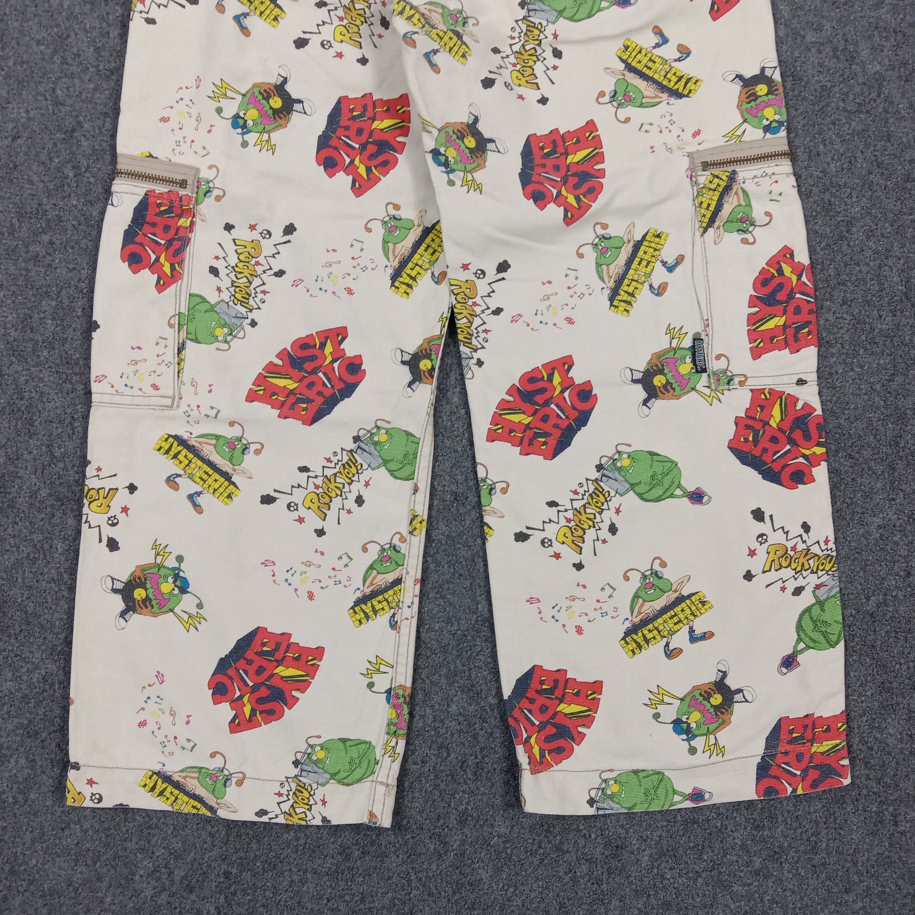 Hysteric Glamour Hysteric Glamour Japanese Brand Cartoon Cargo Pants E1A32 Size US 28 / EU 44 - 6 Thumbnail