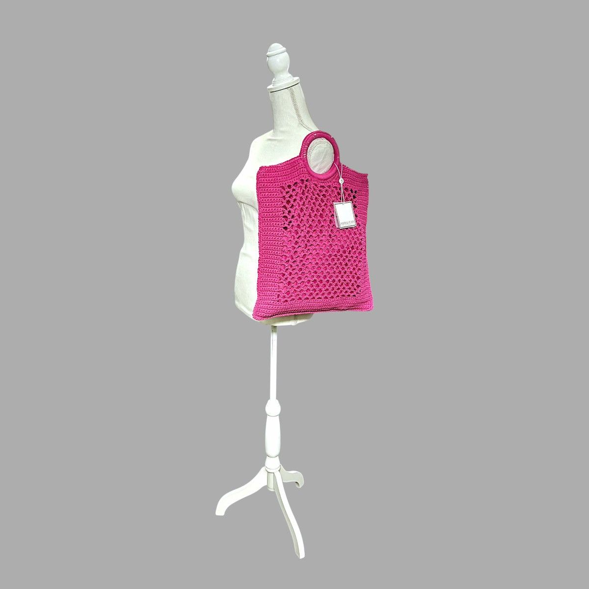 Other Shiraleah Jezabelle Pink Crocheted Large Handbag Size ONE SIZE - 5 Thumbnail
