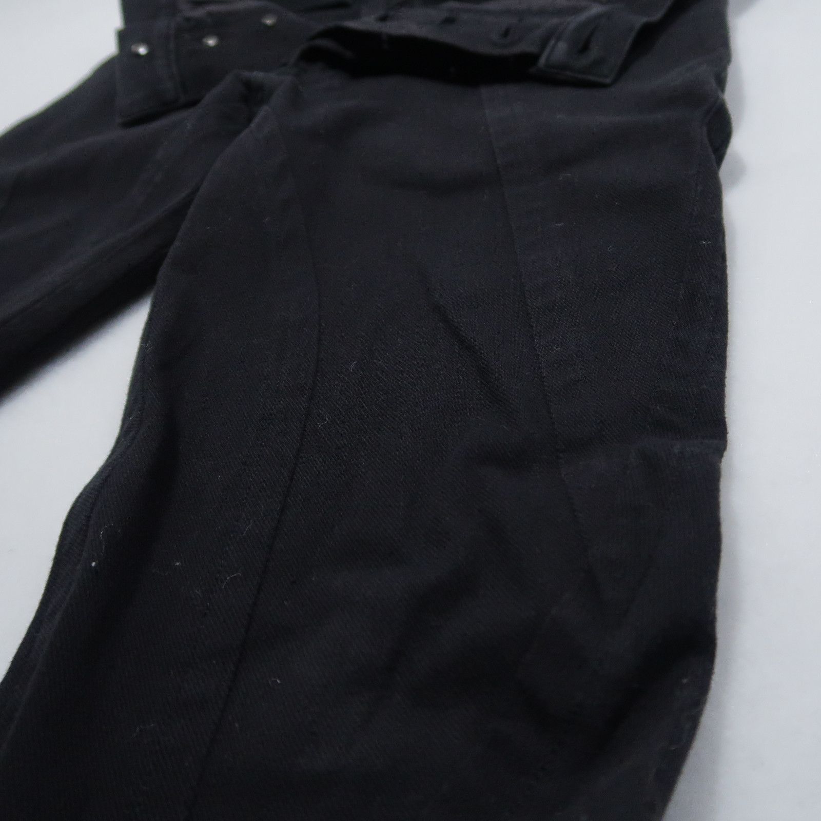 Julius Julius SS14 "Ghost" Spiral Cut Denim Black Size US 34 / EU 50 - 17 Thumbnail