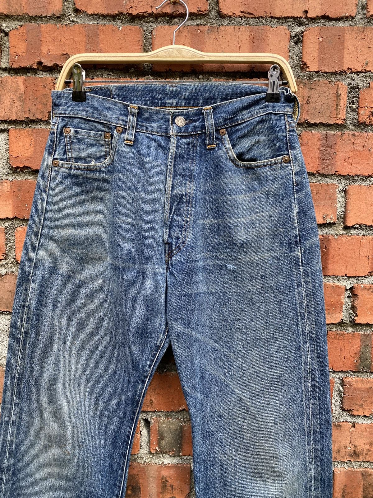 Levi's Vintage Clothing W30x32.5 Vintage levi's 501xx redline made in USA #555 Size US 30 / EU 46 - 5 Thumbnail